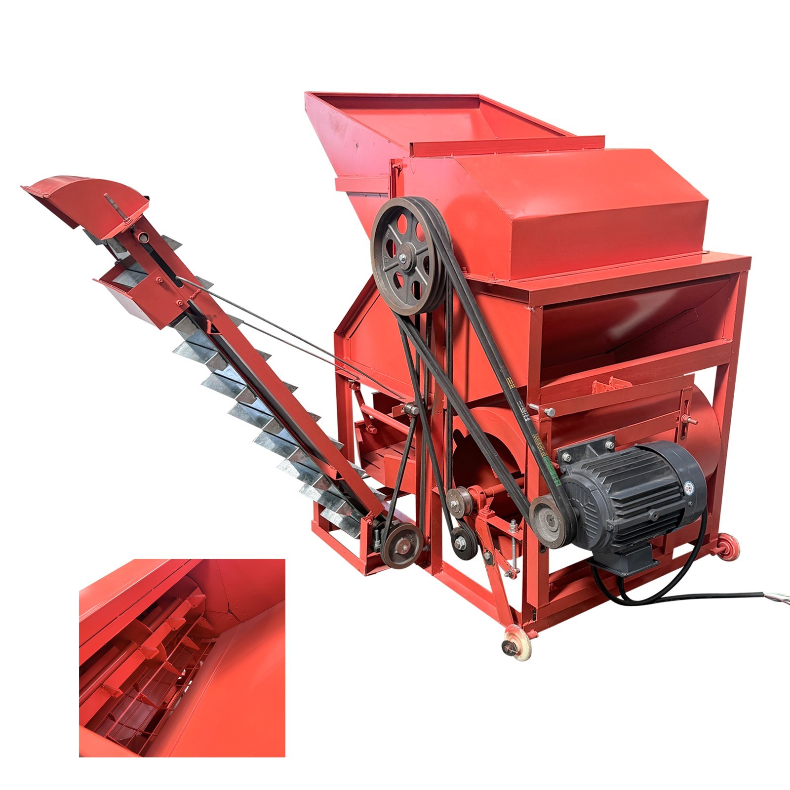 220V Peanut Picking Machine Electric Peanut Picker Separator 1000kg/h