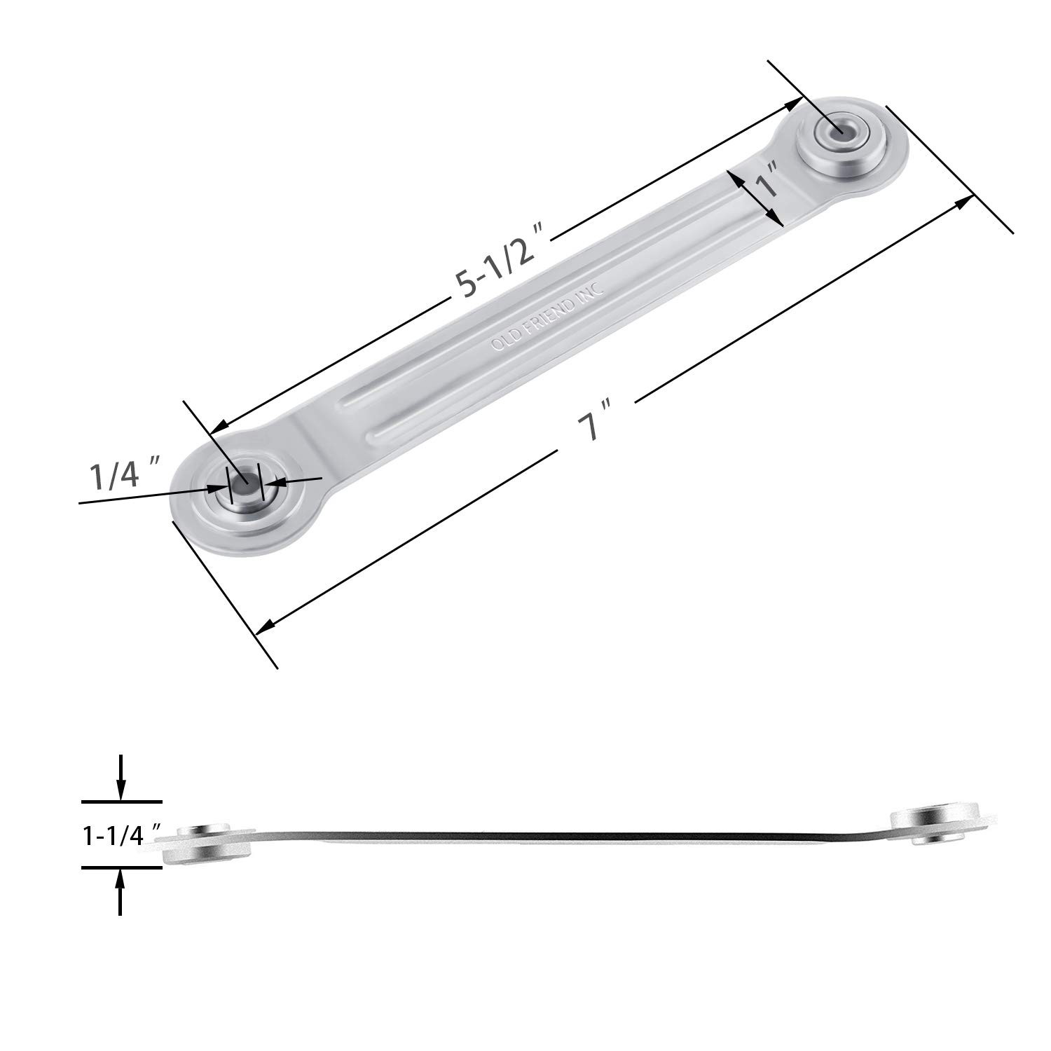 L Continue Glider Bearing Arm Bracket Replacement Hardware Rocker Parts – 7 I…