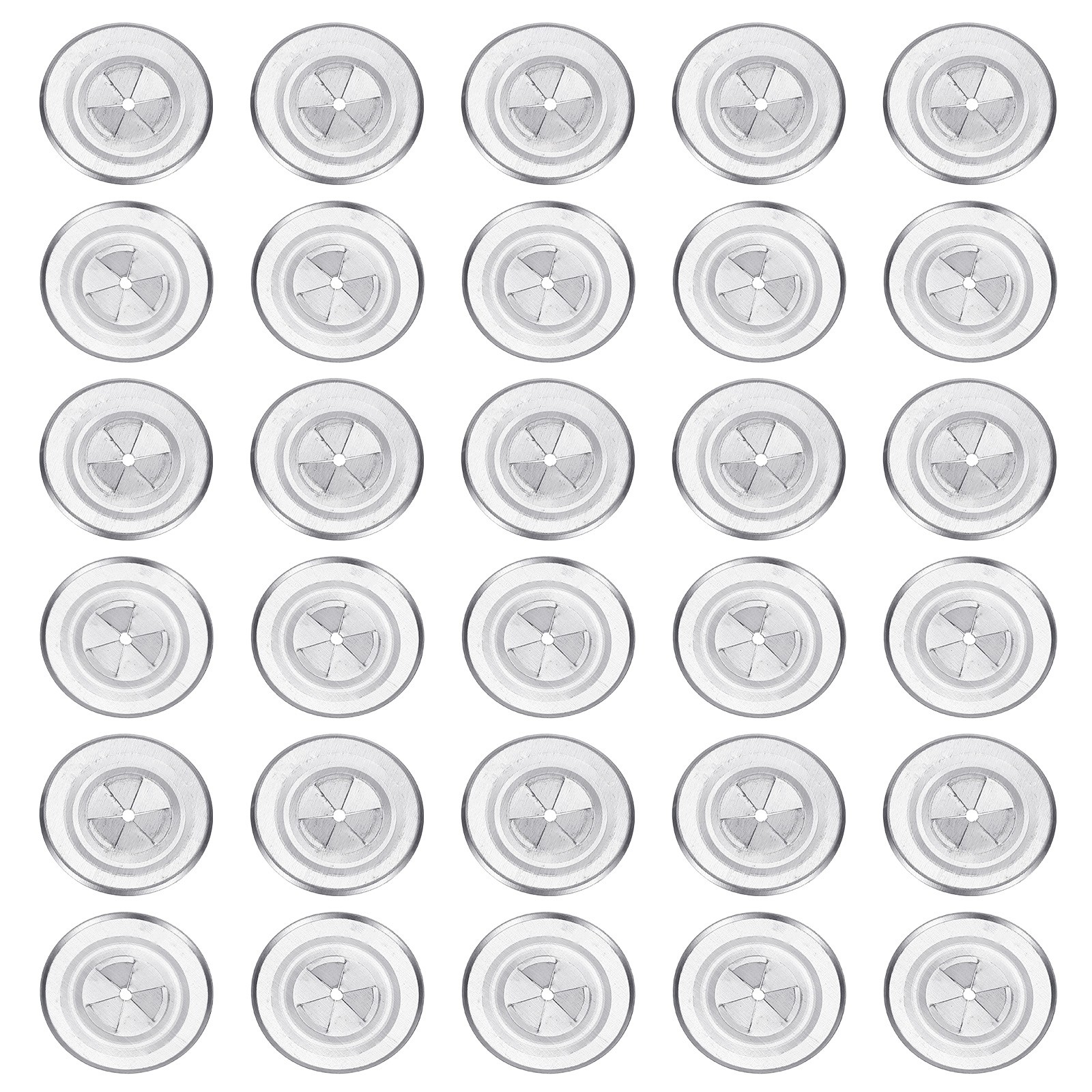 30mm Self Locking Washers, 200pcs Perforated Insulation Pins Washers Flat Washer