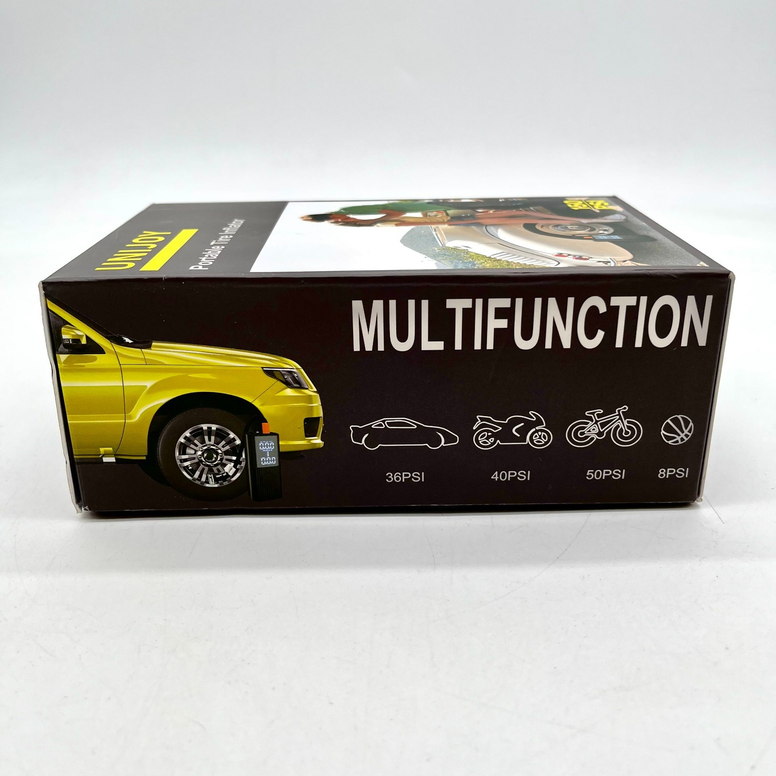 Unijoy Portable Multi-Function Tire Inflator (150 PSI Max) Model U0032