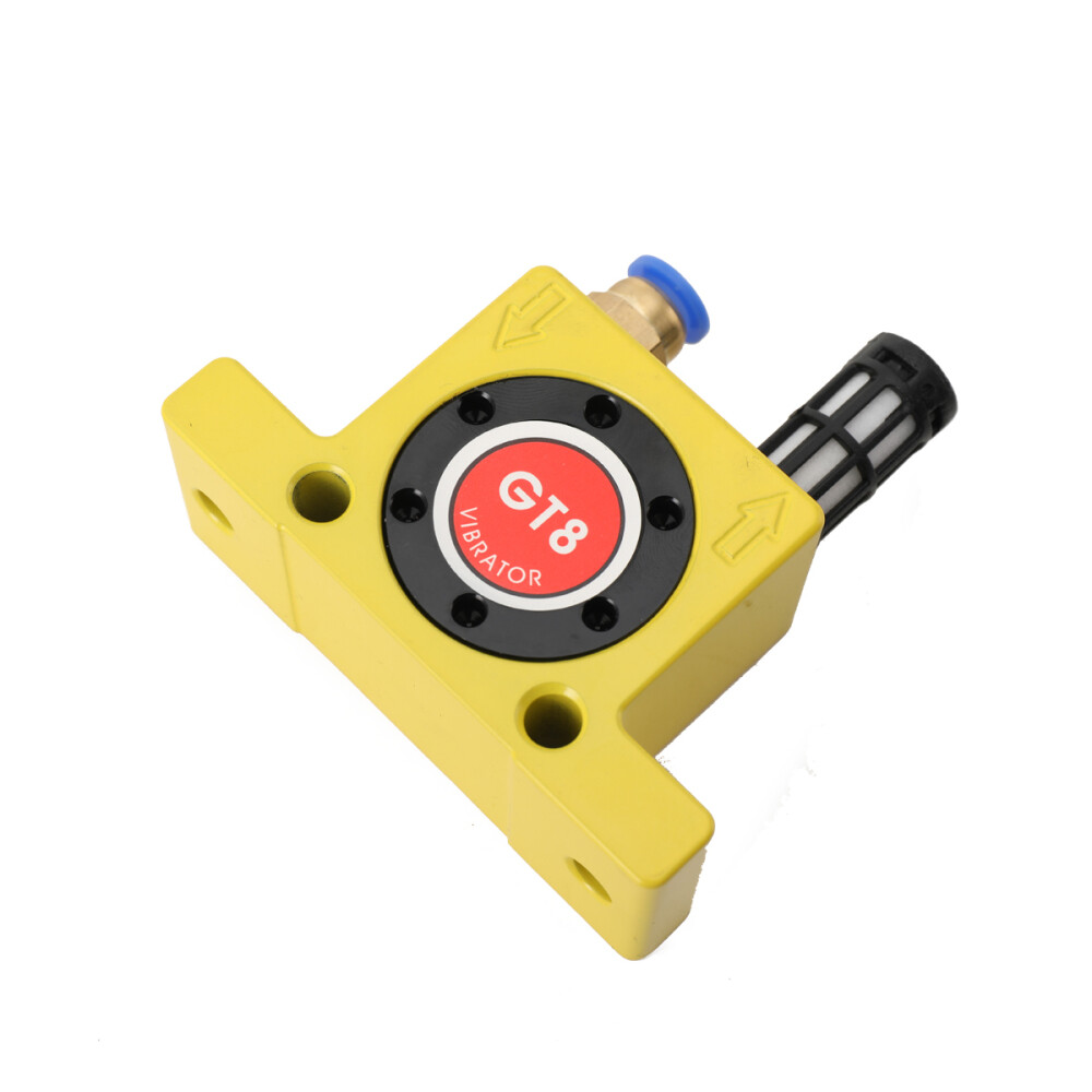 10 PCS GT8 Pneumatic Air Turbine Vibrators G1/8” Air Rotary Vibrator Golden