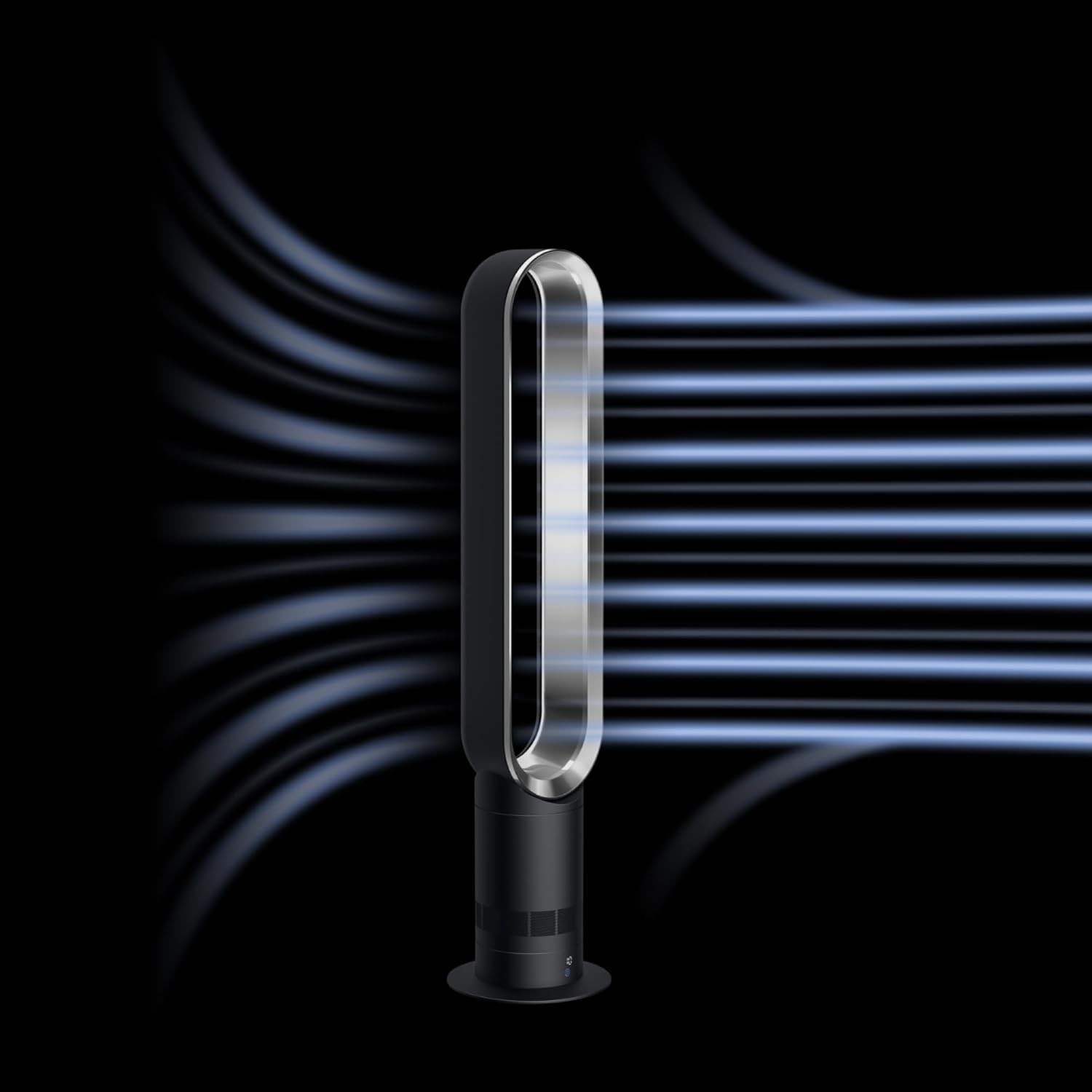 Dyson Cool AM07 Air Multiplier Bladeless Tower Fan, 70° oscillation, 10 levels (