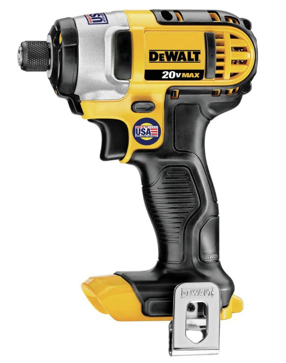 DEWALT 20V MAX Impact Driver 1 4 Inch Tool Only DCF885B Yellow