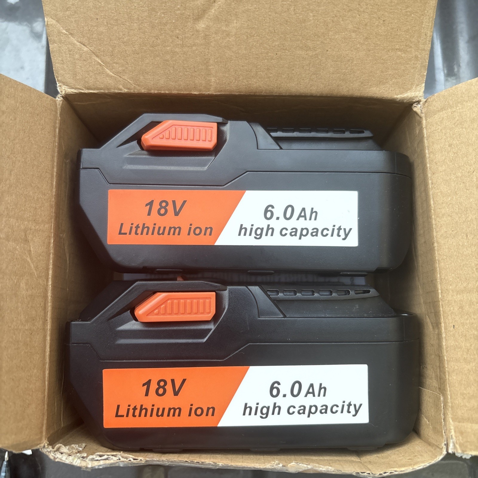 2 PACK 6.0Ah Lithium Battery For RIDGID 18V R840083 R840085 R840086 R840087 DEAL