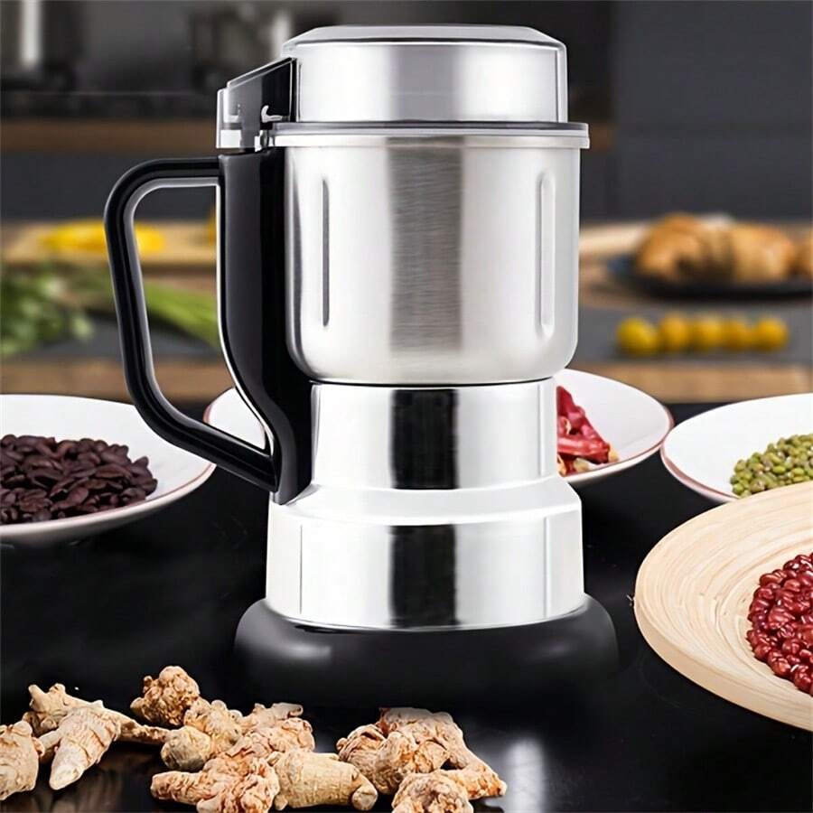 High Power Electric Coffee Grinder Kitchen Nuts Beans Spices Grains Grinder