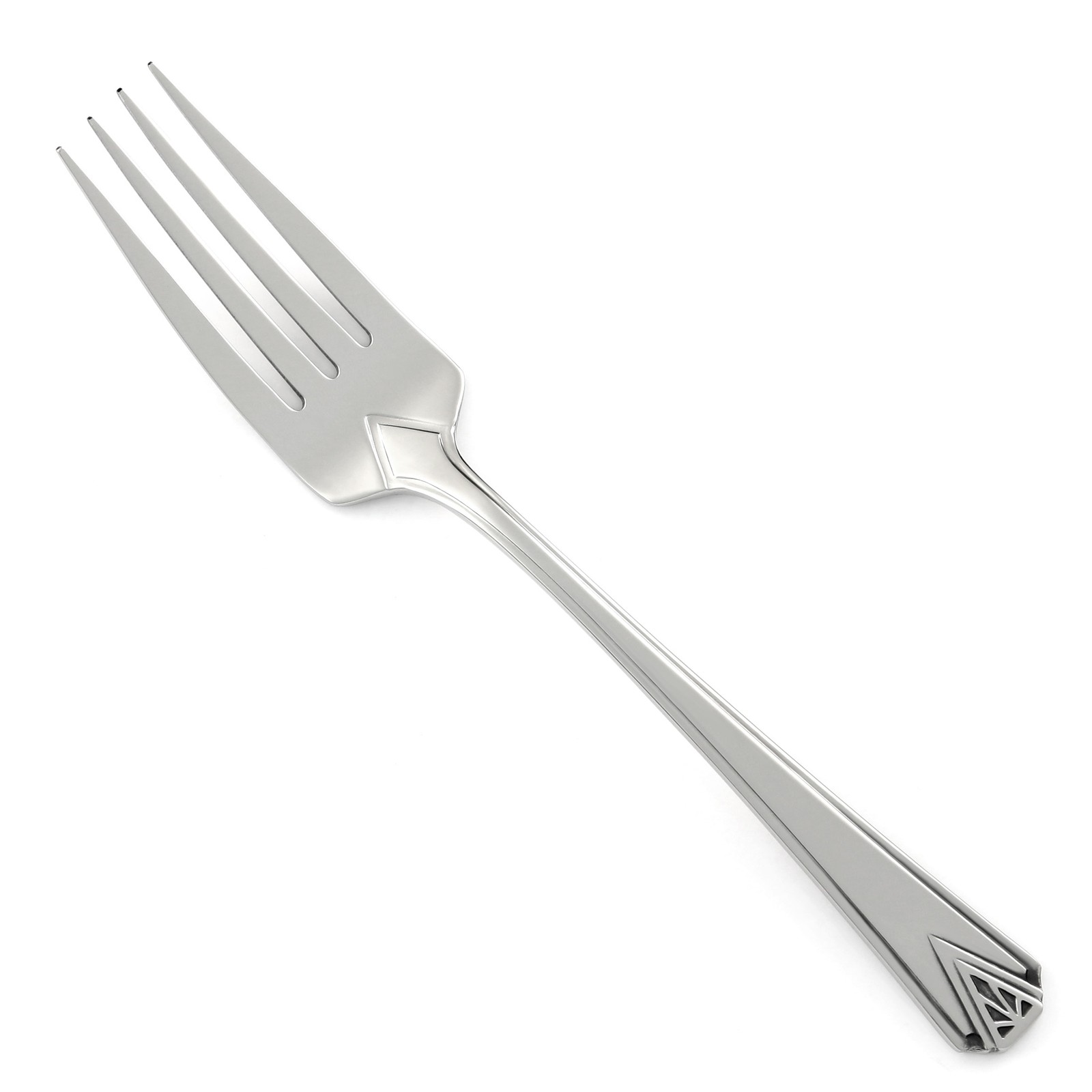 Oneida DEAUVILLE Stainless NEW Triangle Tip Glossy Silverware CHOICE Flatware