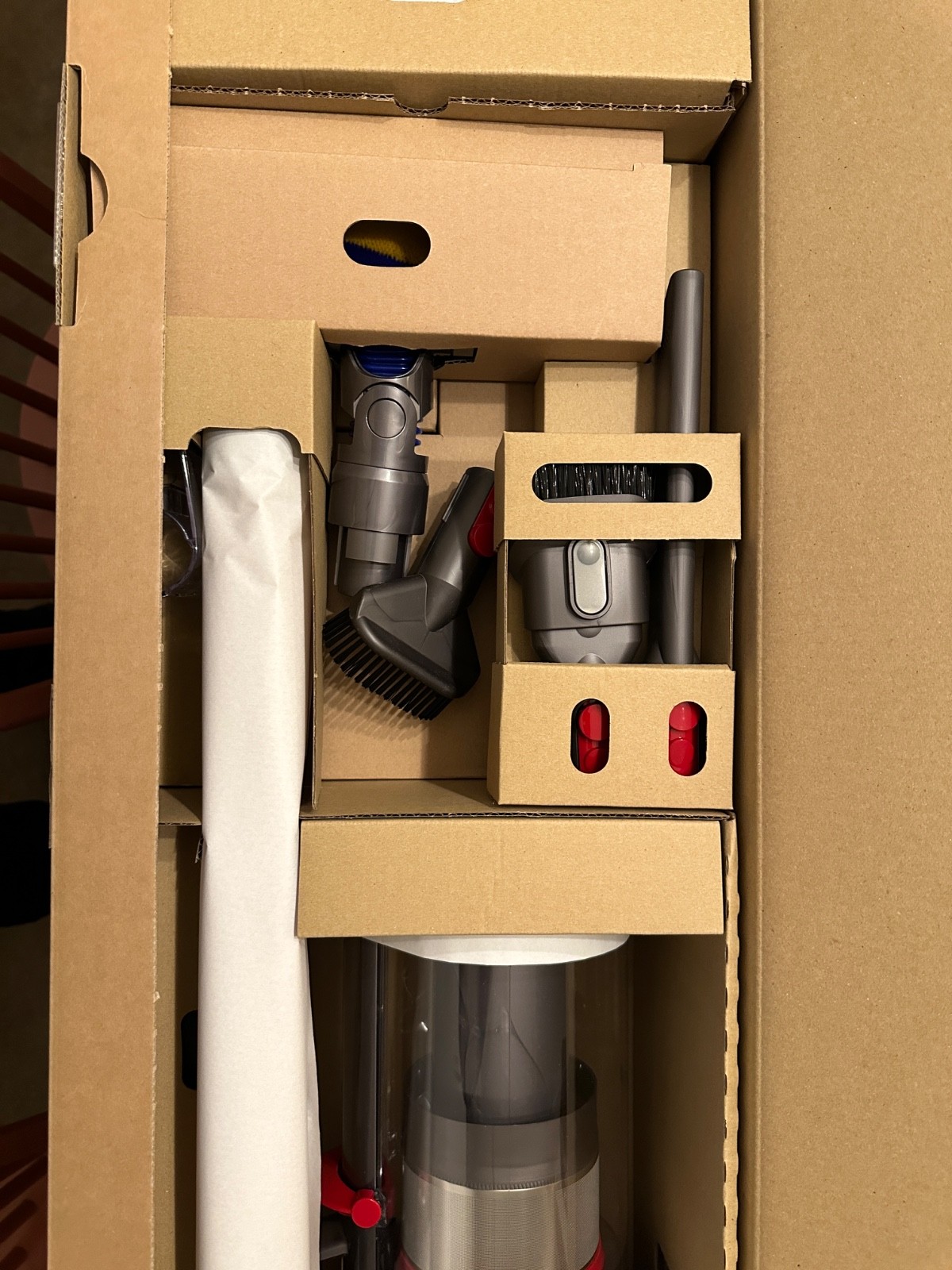 Dyson Outsize+ PLUS Stick Vacuum Cordless Nickel Red SV29 (394430-01) – New, NIB