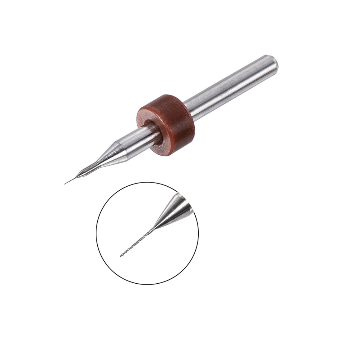 0.1mm Carbide Drill Bits For ENGRAVING PRINT 1/8 Inch Shank Rotary Tool