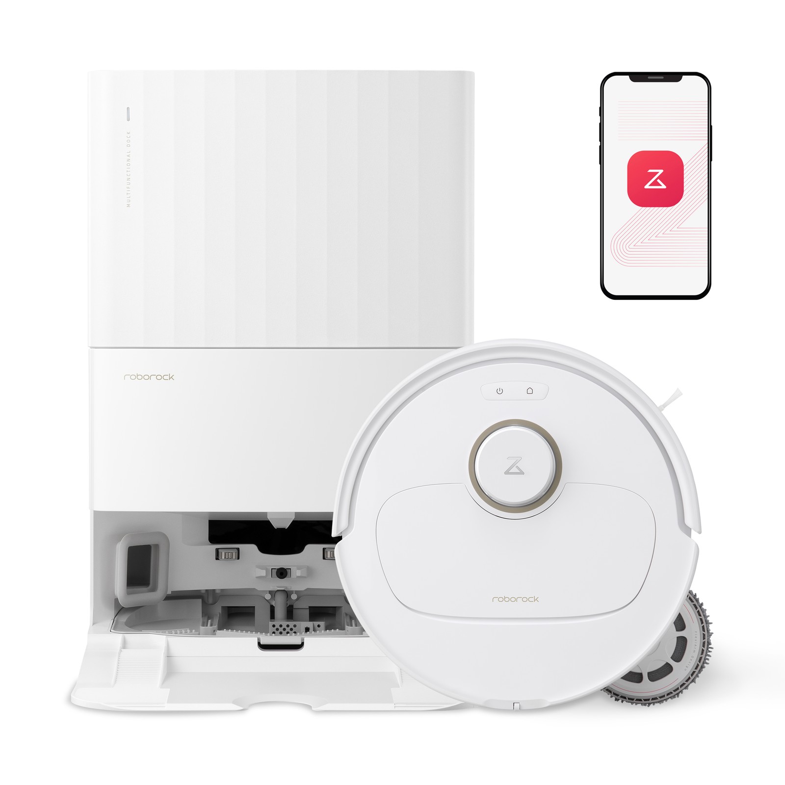 Roborock Qrevo Pro Robot Vacuum,7000Pa,Hot Water Mop Wahshing – Certified Refurb