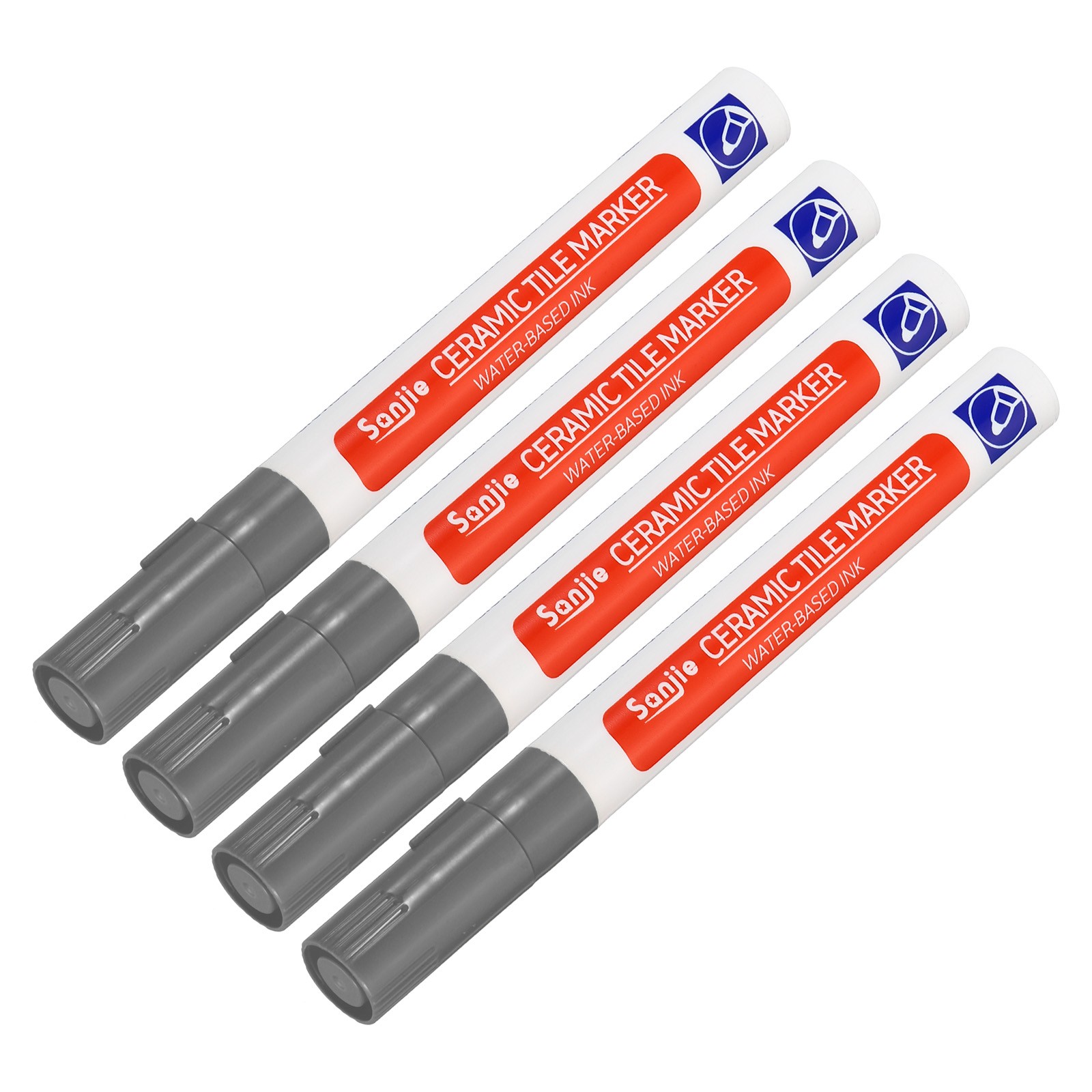4pack Grout Paint Pen,Great for Balcony, Kitchen-Bathroom
