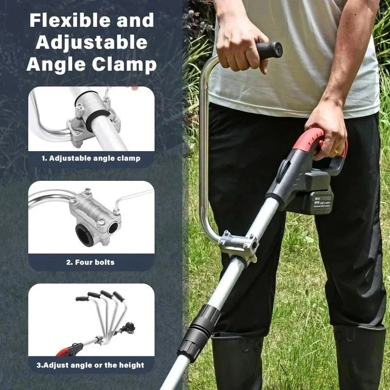 Ergonomic Trimmer Grip String Trimmers Handle Weed Eater Handle Extension Tools