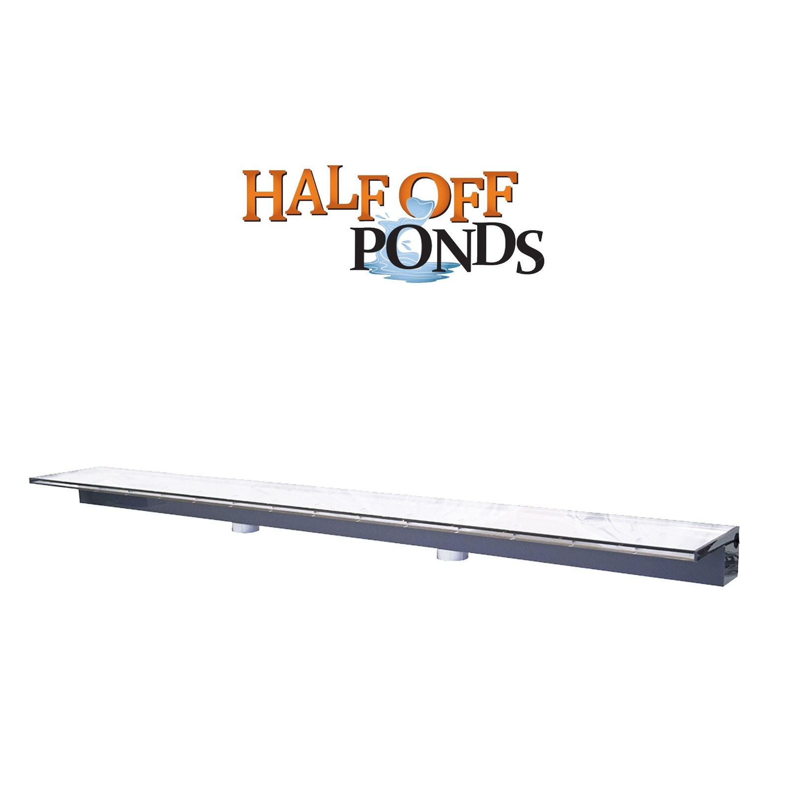 Sheer Elegance 60″ Color Changing Lighted Acrylic Spillway – SE60CC