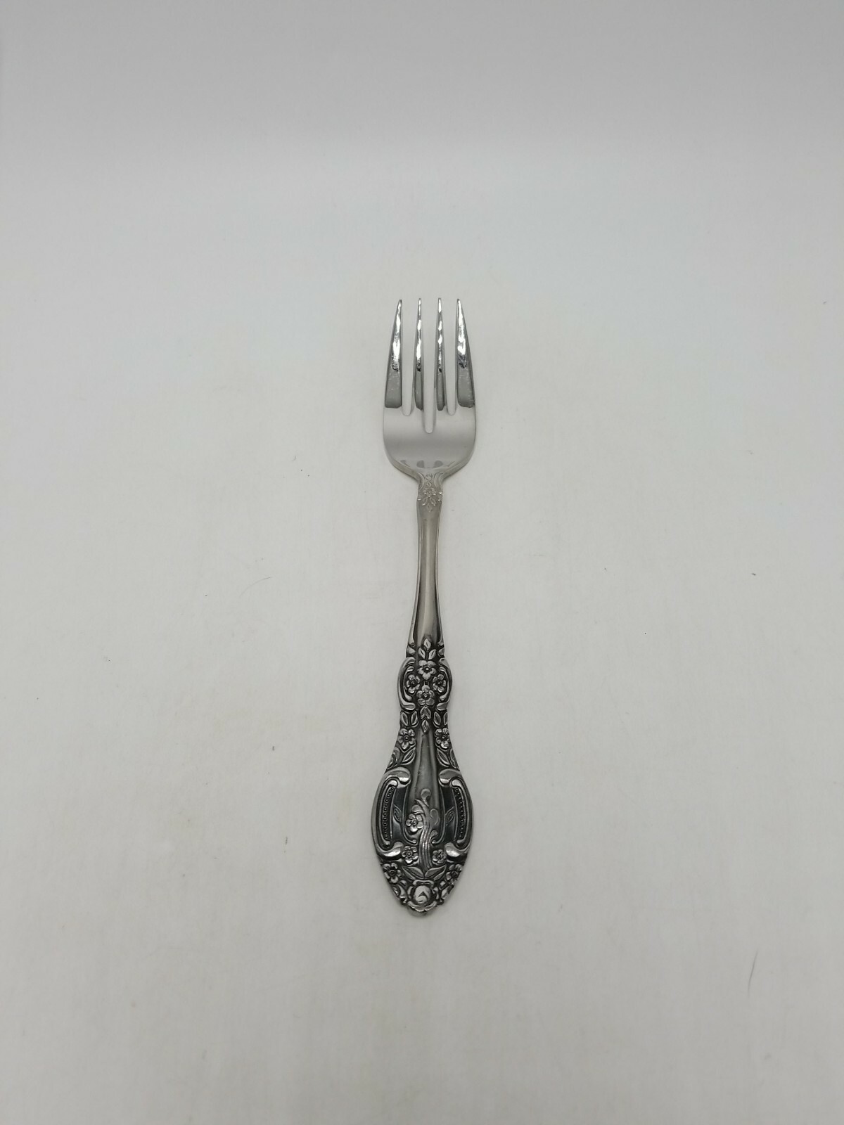 Unknown Manufacture Japan “Springtime” Stainless 6 5/8 Inch – Salad Fork – Mint