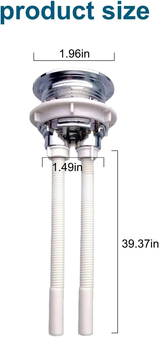 Dual Flushing Toilet Push Button Spare Parts,Top Toilet Button Replacement