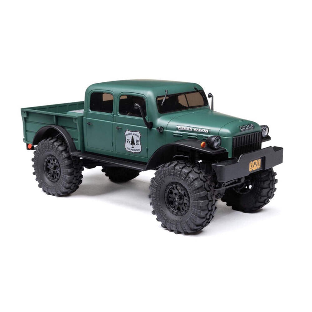 AXI00007T1 Axial 1/24 SCX24 Dodge Power Wagon 4WD Rock Crawler Brushed RTR, Oran