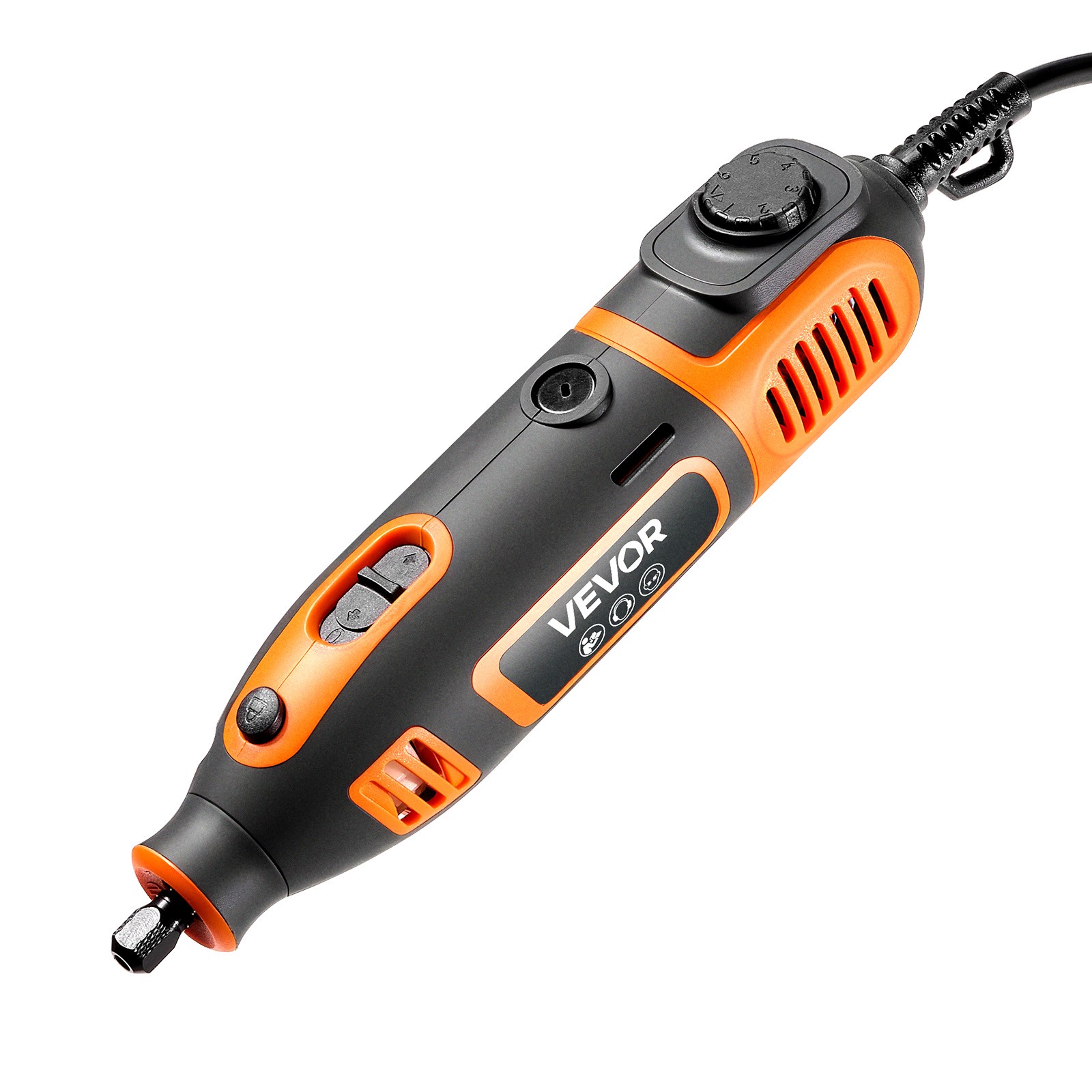 VEVOR 84-Piece Rotary Tool Kit 200W 6-Level Adjustable Speeds 8000-40000 RPM