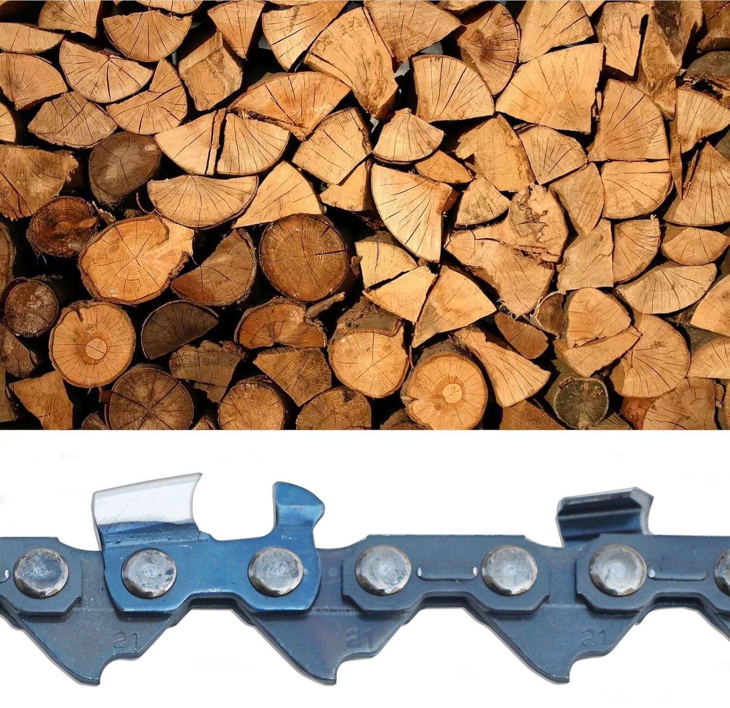 5″ Chainsaw Chain for Bauer 5″ pruning saw 231113C-B 0.30″ .043″ 28DL(3 chain)