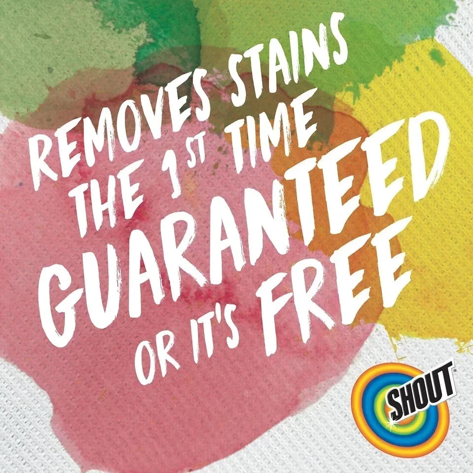 Shout Triple-Acting Laundry Stain Remover, 128 fl. oz. Refill + 22 fl. oz. Trigg