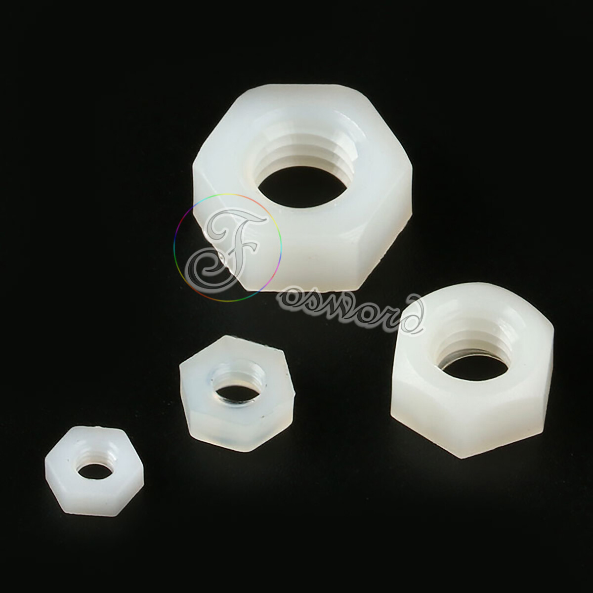 M3 Button Screws Hex Nuts – Phillips Electronic Insulating Bolts White Nylon PCB