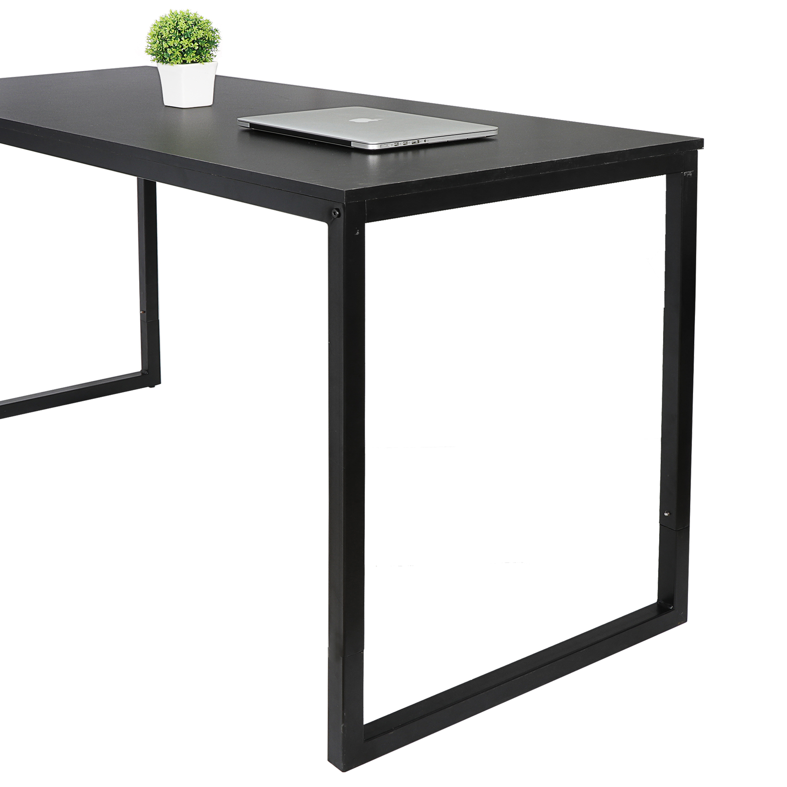 47″ Home Office Computer Desk Writing Modern Simple Study Espresso Style Desk