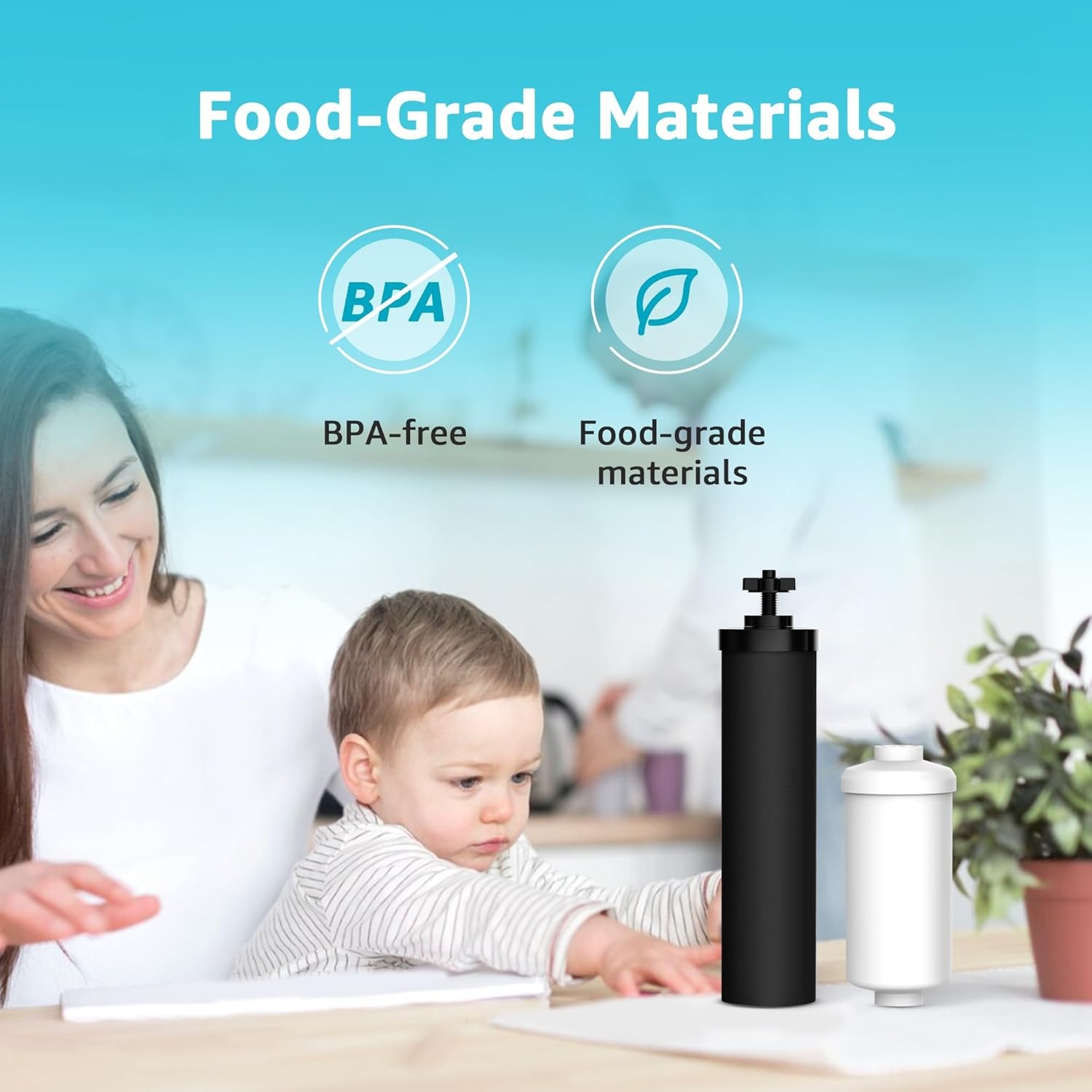 AQUACREST black purification elements and fluoride replacement filter