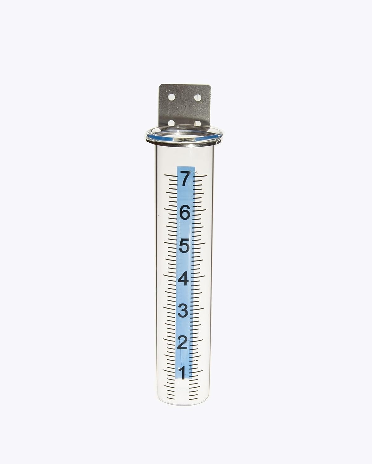 Compact 7-Inch Capacity Rain Gauge with Stable Design for All Weather Conditions