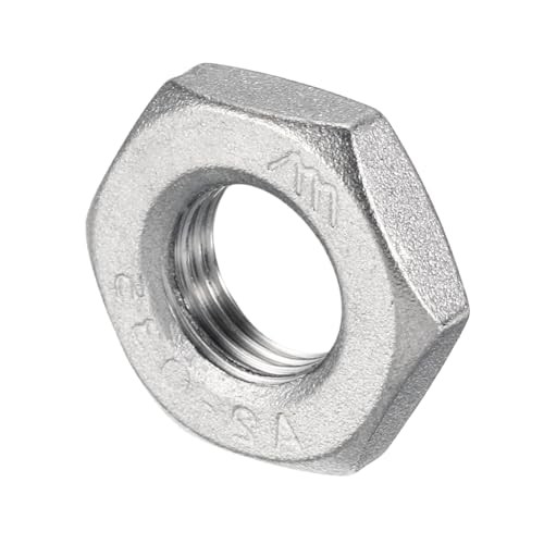 Pcs Cast Pipe Fitting Hex Locknut, 304 Stainless Steel Hex Lock Nut G 1/8″ 5