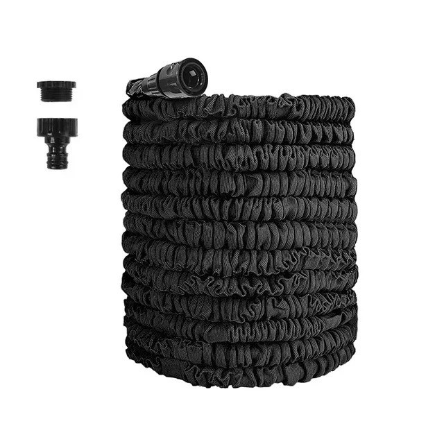 Expanding Expandable Flexible Garden Water Hose w Spray Nozzle 25, 50, 75, 100FT