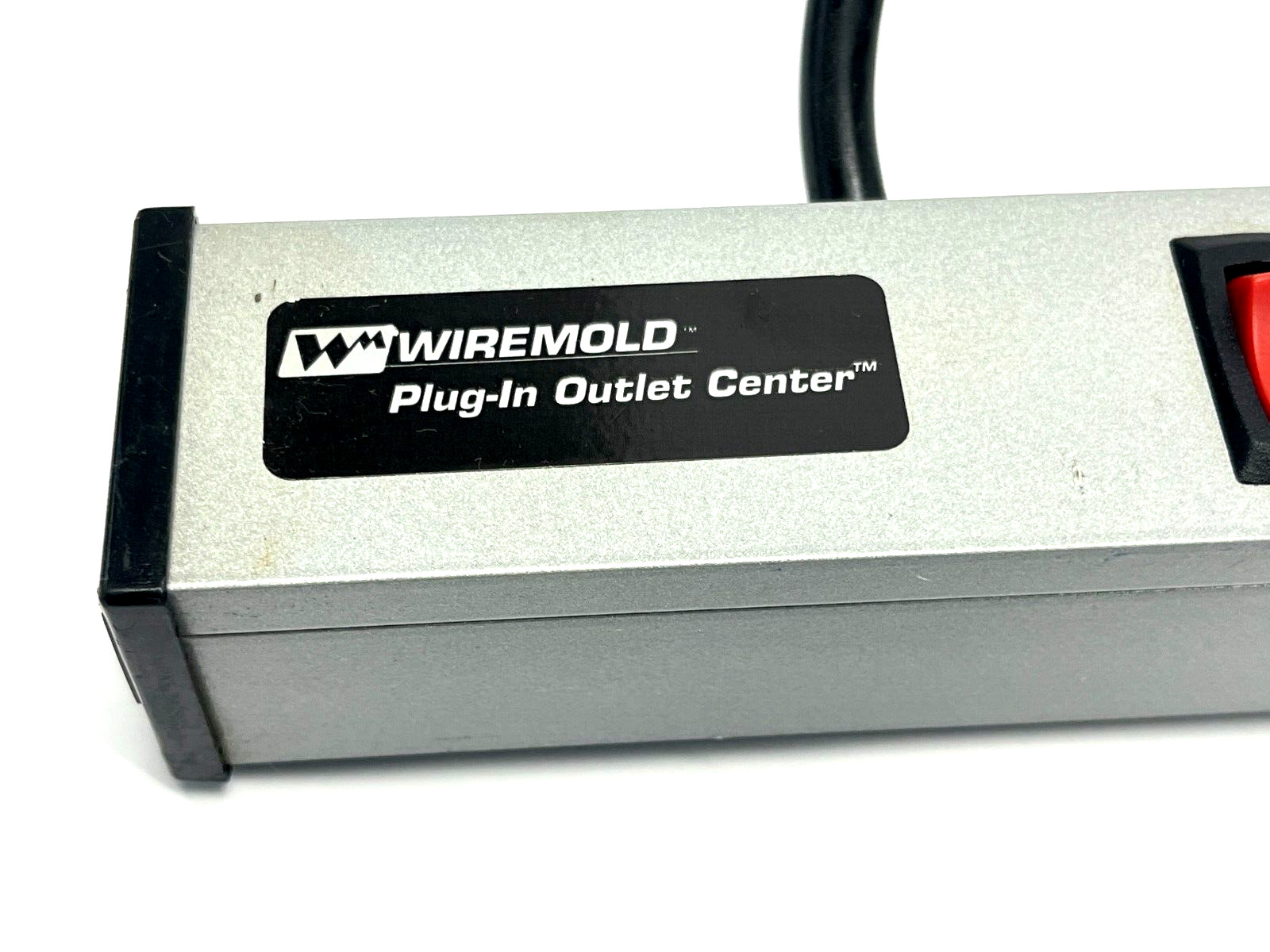 Wiremold UL2064BC 4-Port Power Strip 15A 120V