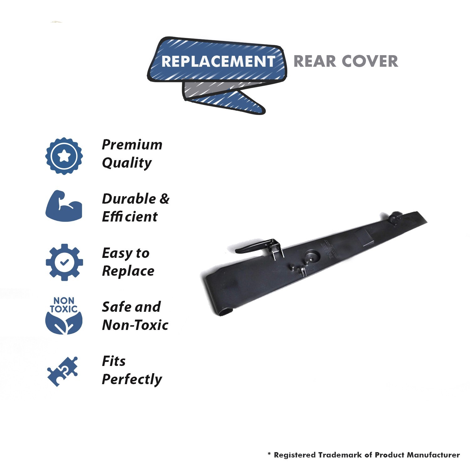 Fits For Kirby Rear Handle Cover For G3, G5, G4, G6, Ultimate G, DE, 673799S