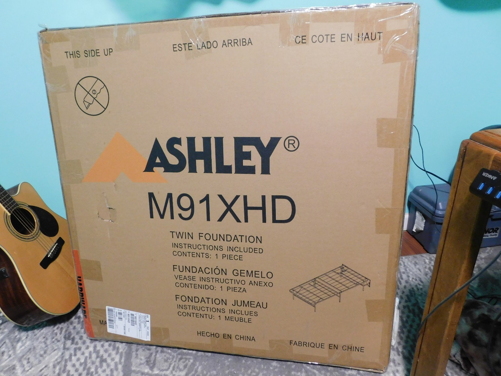 Ashley M91XHD Twin Foundation Box Spring Replacement Brand New Sealed