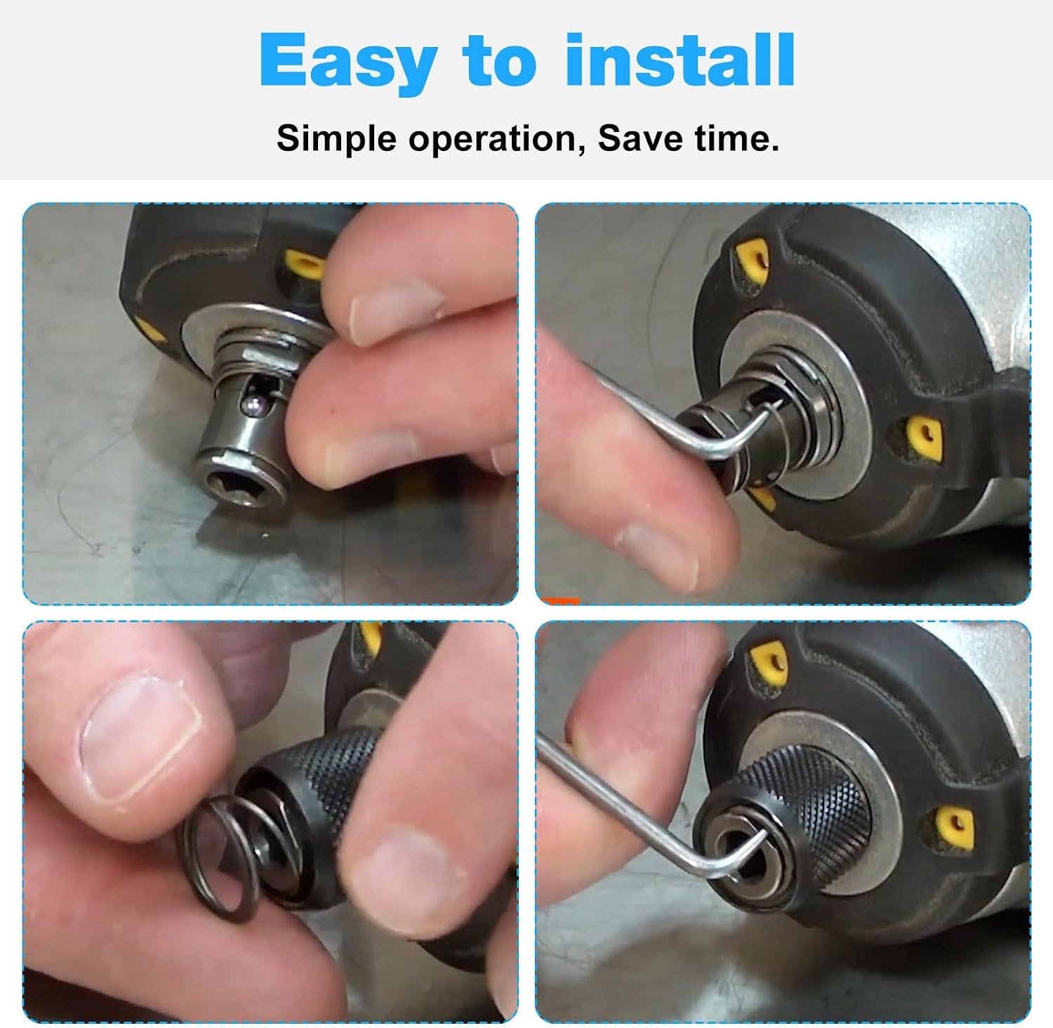 Updated DCF885 Impact Driver Spring Kit for Dewalt 20 V Impact Driver Parts D…