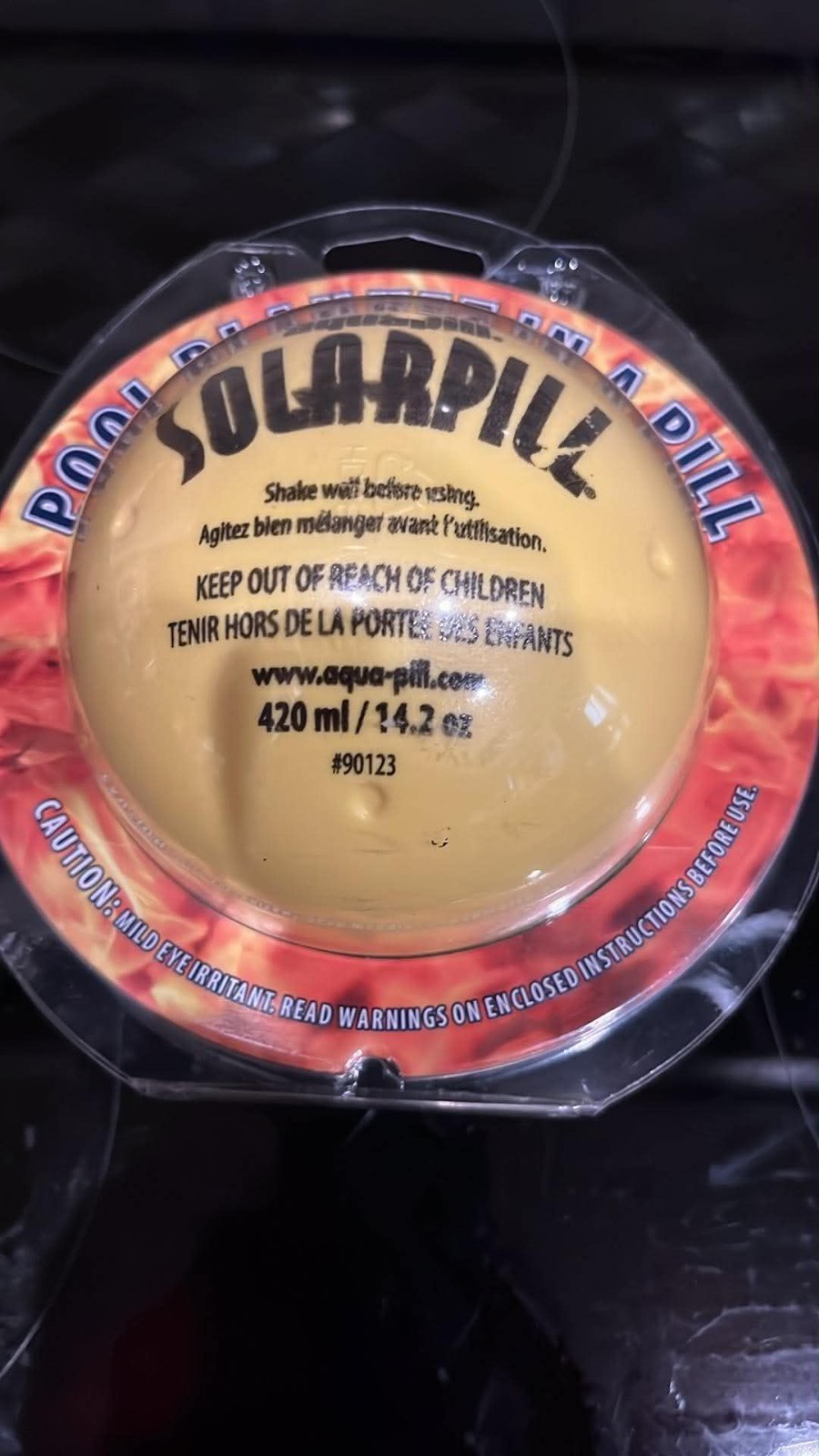 AquaPill Solarpill Pool Warming Ball 14.2 oz Treats 30,000 Gal new in package