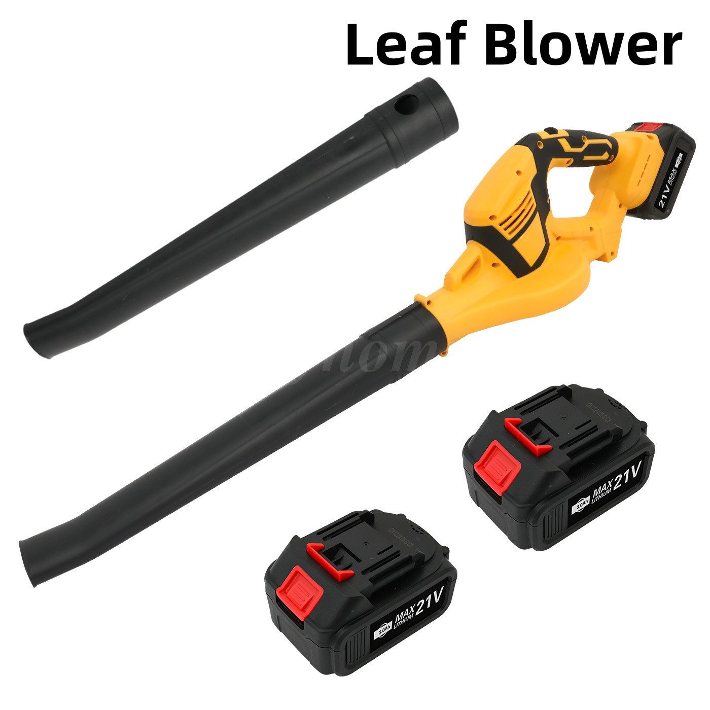 Leaf Blower Cordless 540 CFM Handheld Electric Leaf Blower with 2 Batteries 21V