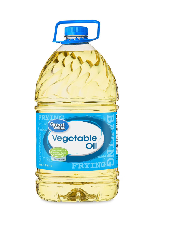 (2 pack )Great Value Vegetable Oil, 1 Gallon choice for all of your cooking New