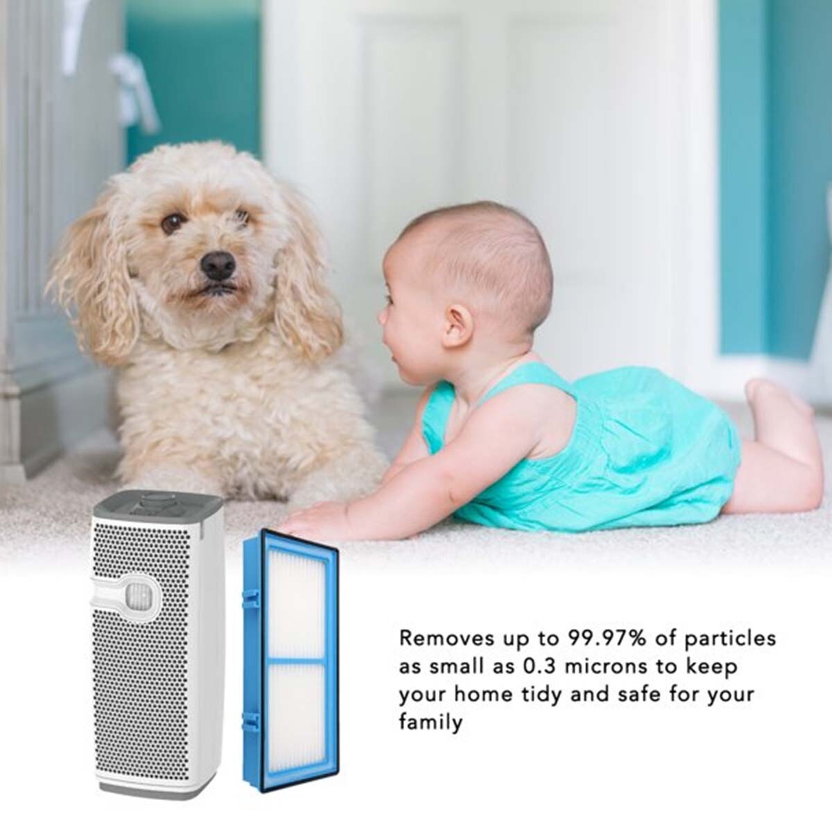 HAP9415-NUC Filter for Holmes AER1 HEPA Type Total Air Filter Replacement Filter