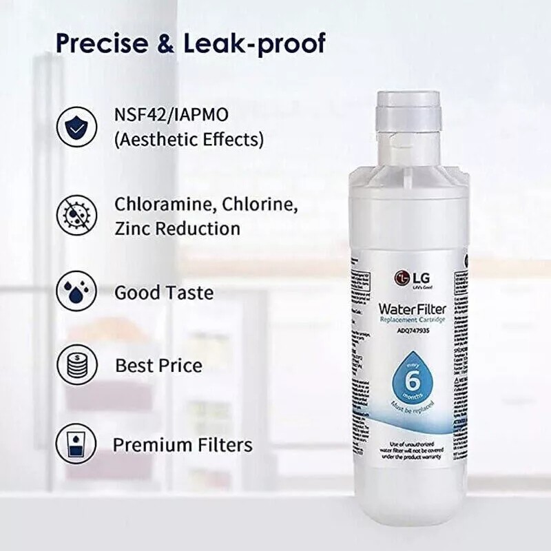 Replacement Fridge Refrigerator Ice Water Filter LG LT1000P ADQ747935 4pack