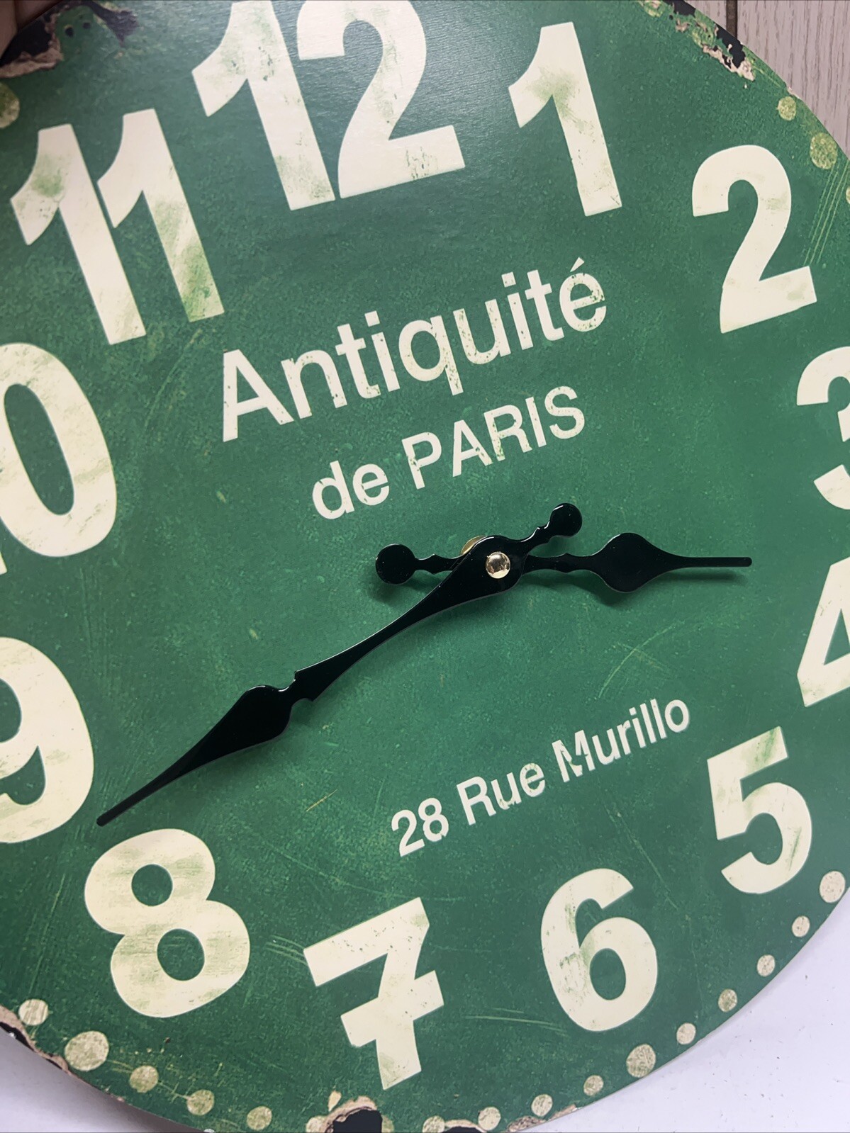 Wall Kitchen Any Room Clock – Antiquite de Paris 28 Rue Murillo Retro
