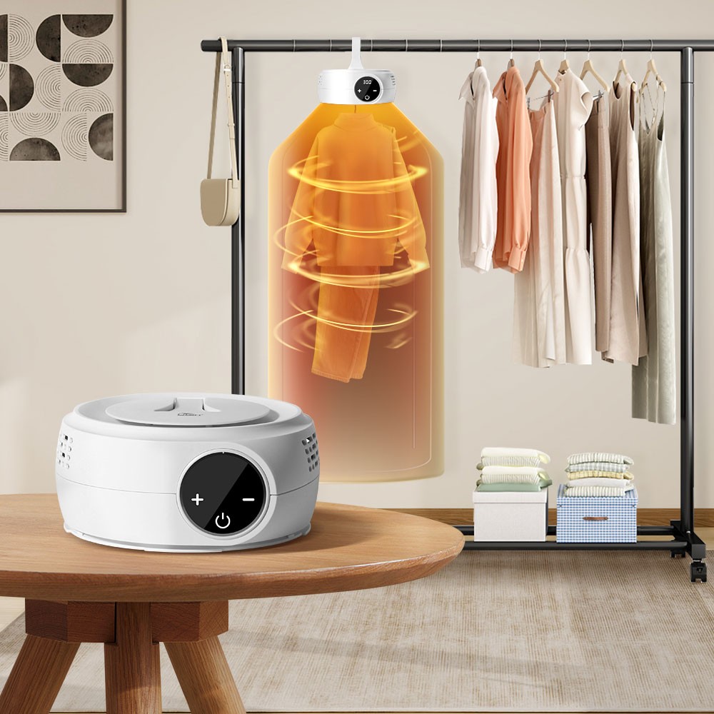 Foldable Portable Clothes Dryer Warm Air Dryer for Apartments RV Small Spaces