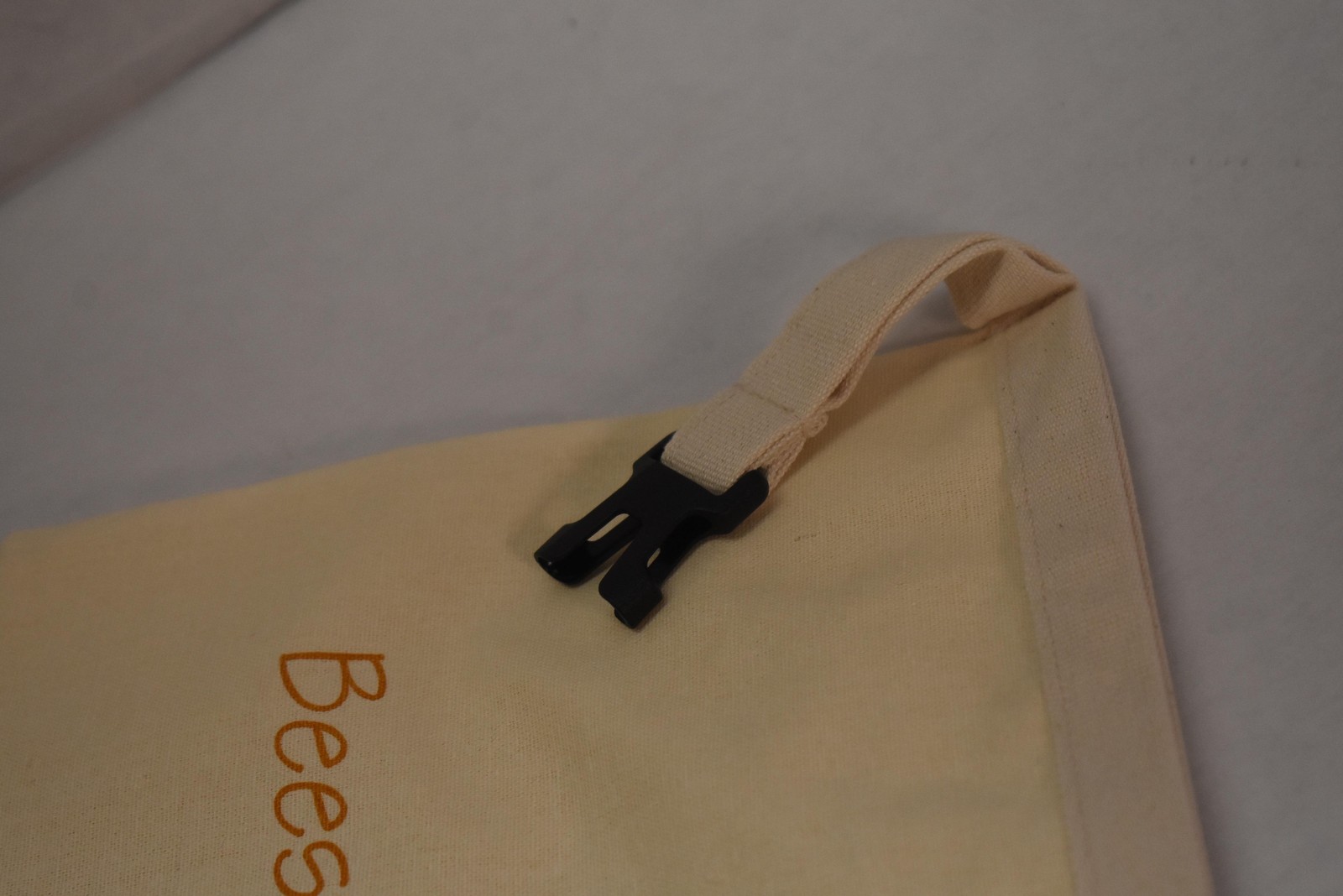 Beeswax Bread Bags Large 20×11 Beige Cotton Lunch Reusable Easy Clean Eco