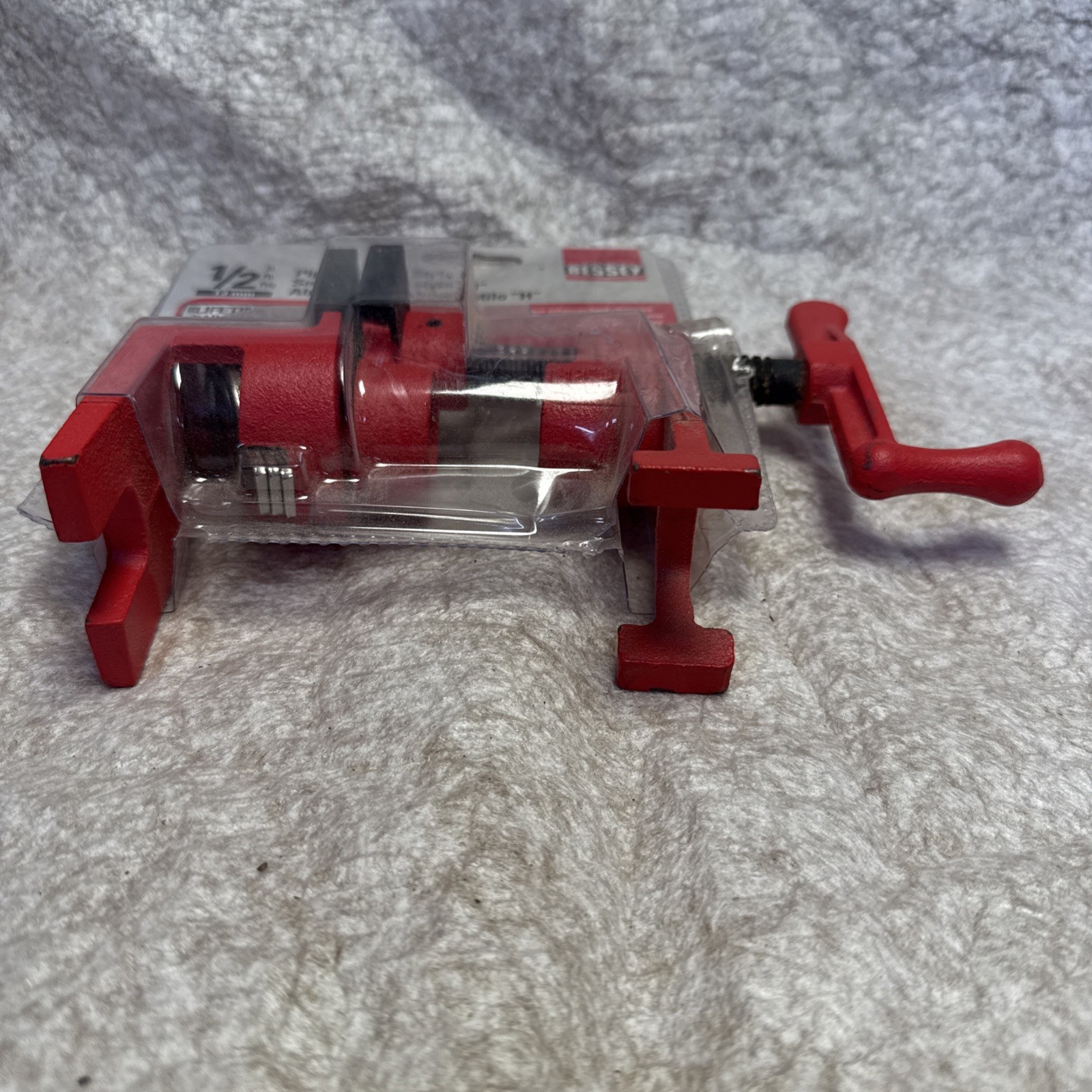 New Bessey BPC-H12 1000 lbs. Capacity H Series Wide Foot Pipe Clamp 1/2 in.