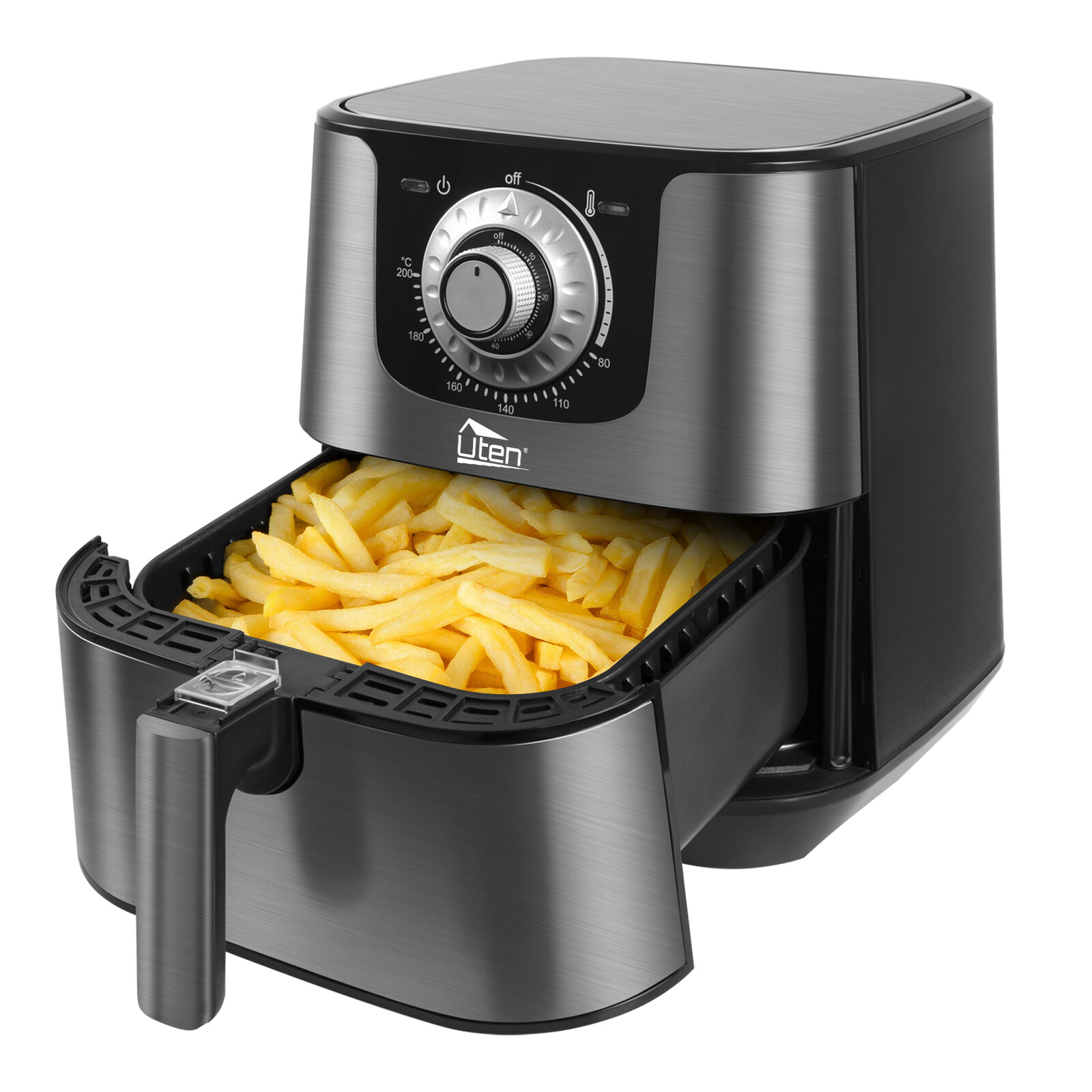 Digital Air Fryer 5Qt 1700W Programmable Rapid Circulation Healthy Cooking New