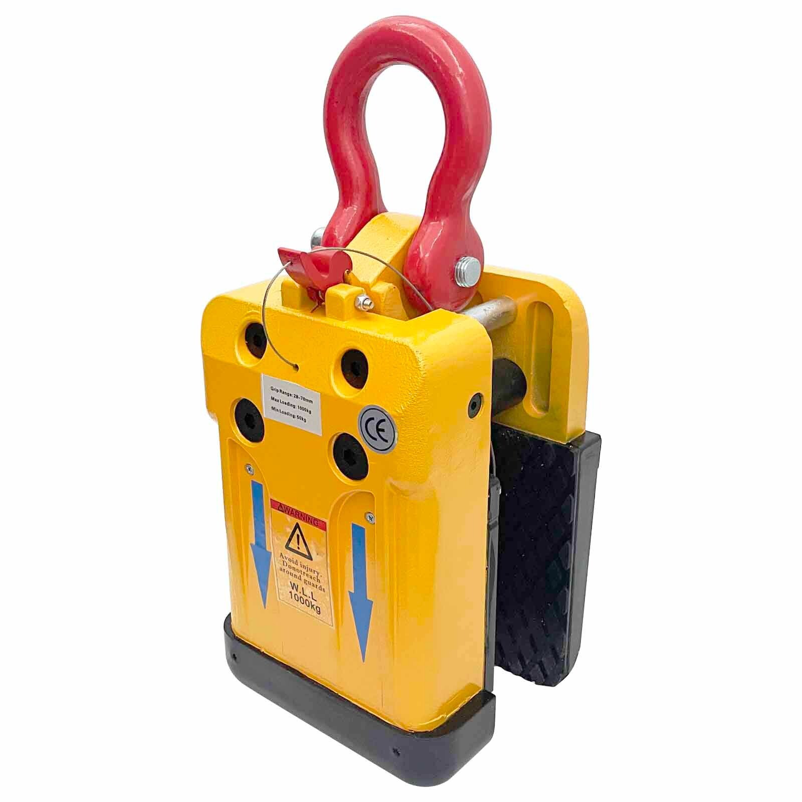 28-70mm Marble Stone Slab Lifting Clamp Granite Stone Hanging Clamp 1000KG