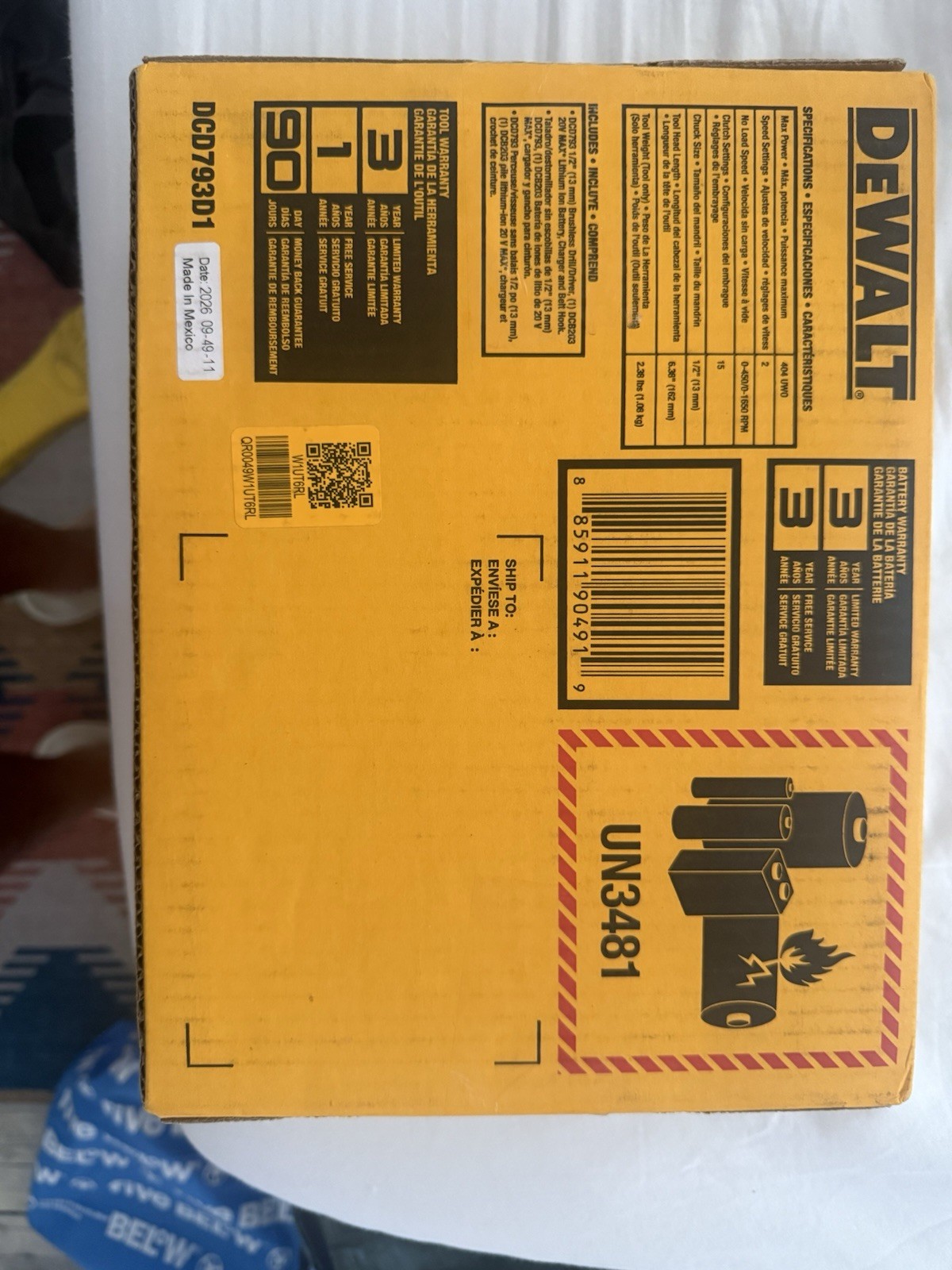 DEWALT 20-volt Max 1/2-in Keyless Brushless Cordless Drill ( 1 -Batteries Includ