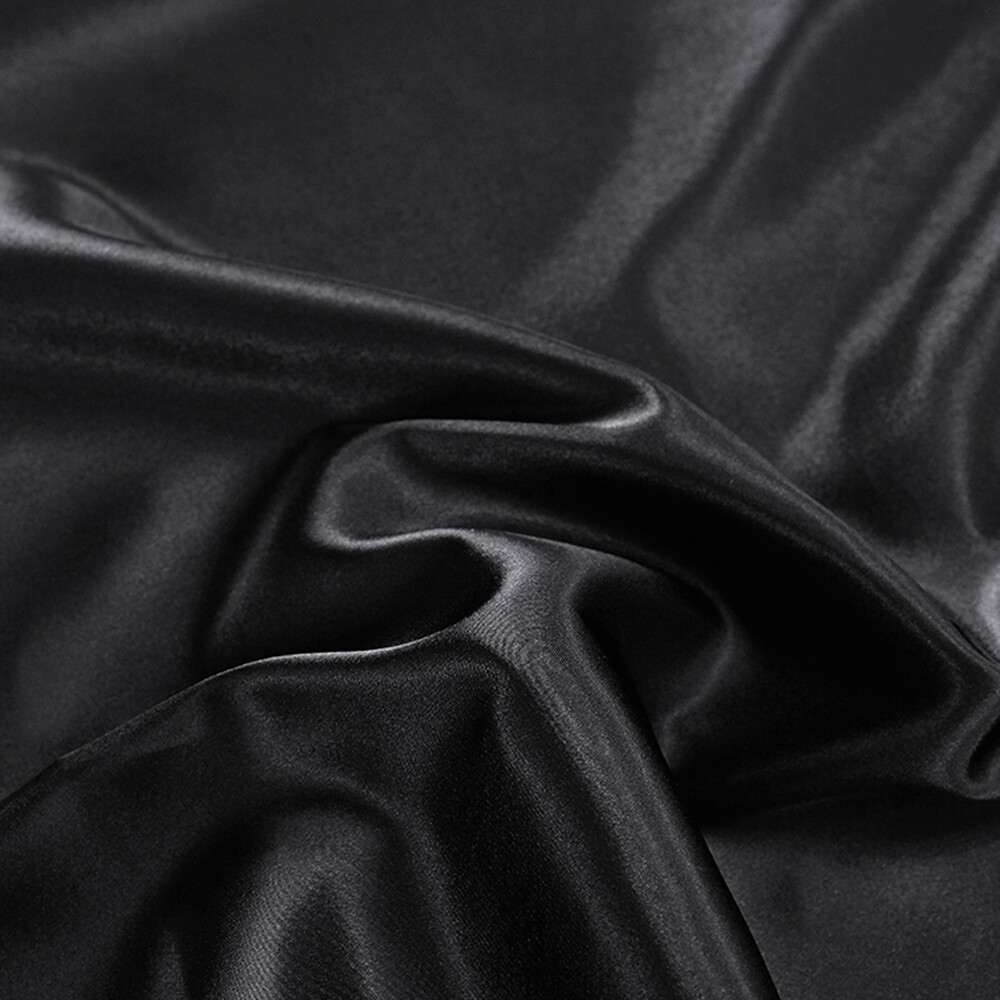 4 Pcs Smooth Satin Silk Sheet Set Deep Pocket Bed Sheet Wrinkle Fade Resistant