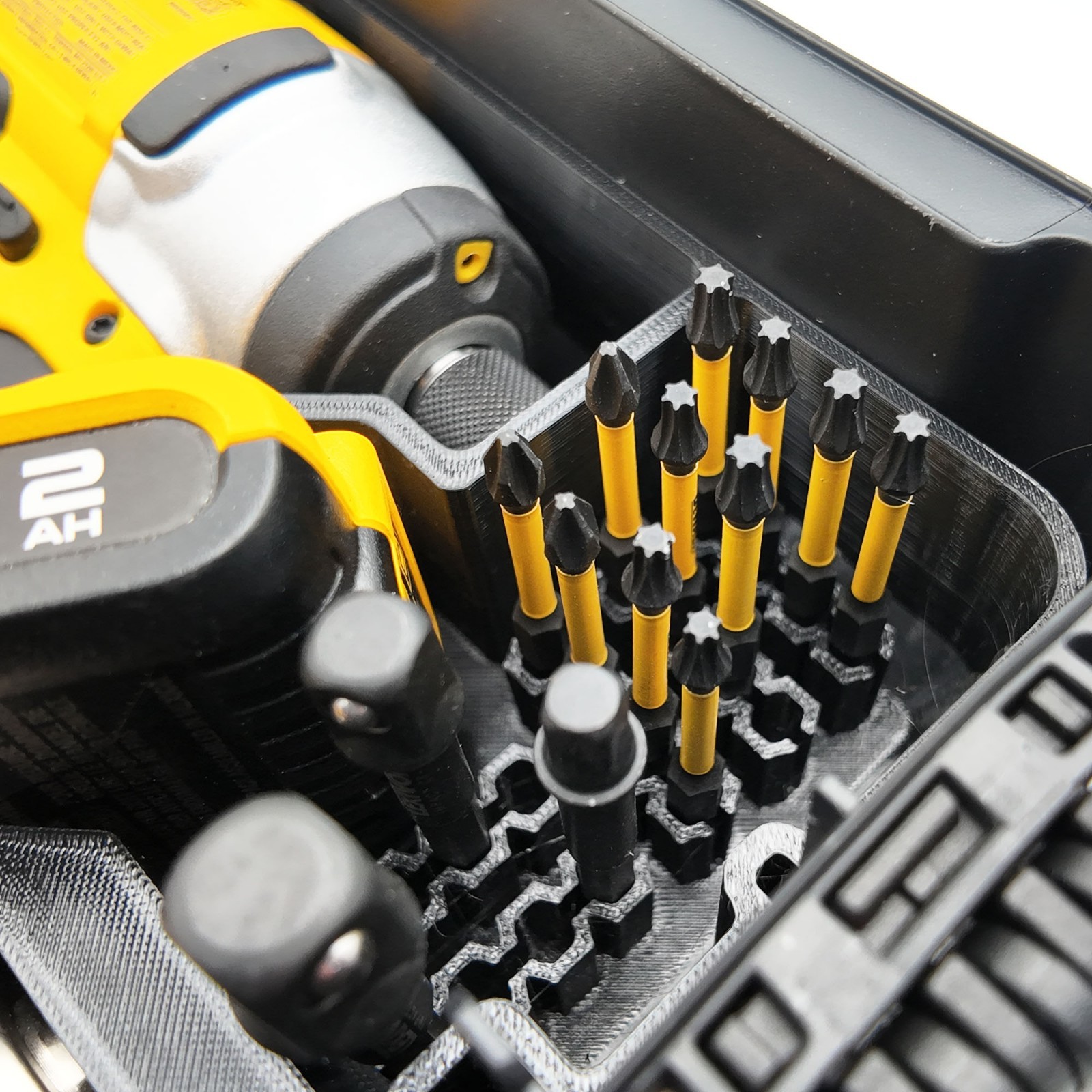 DeWALT Deep Compact Organizer – 20V Max Drill Set (DCF885 & DCD771) *Insert Only