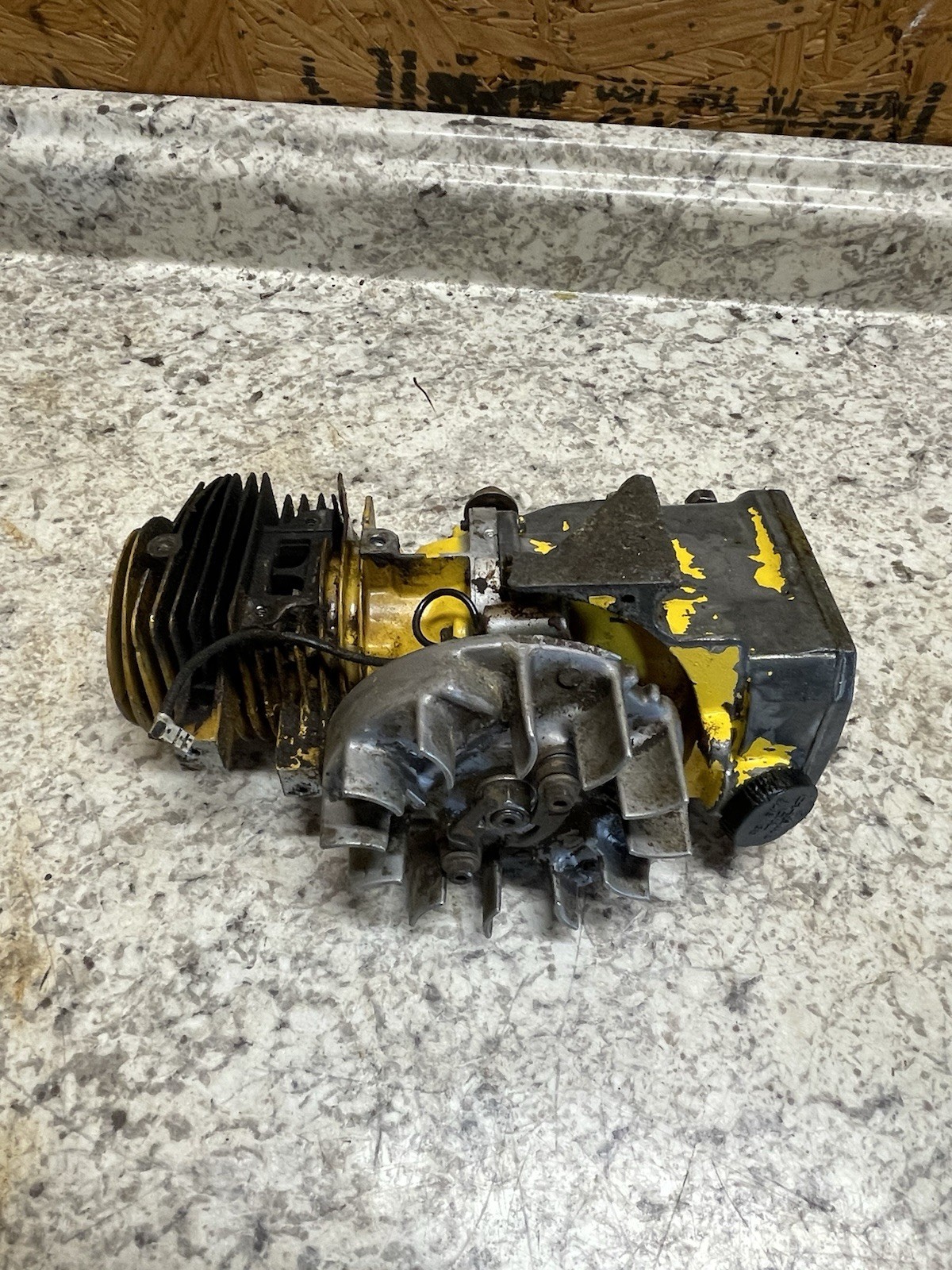 OEM Vintage McCulloch Chainsaw Engine, Untested, Unknown Model, Spins Freely