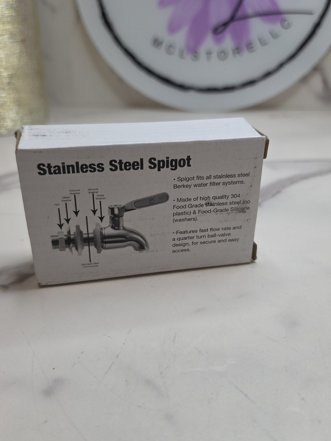 Berkey/Boroux Stainless Steel Spigot Metal