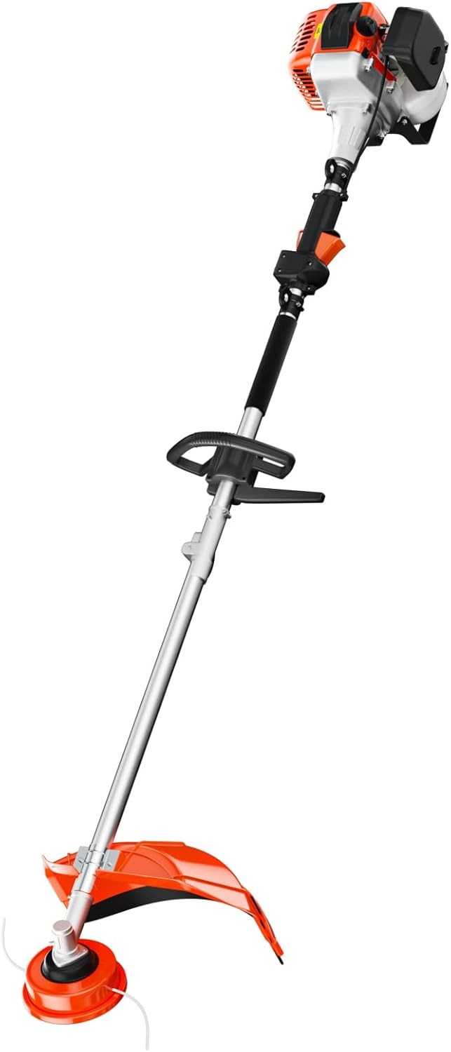 36cc Gas Trimmer Edger Mower 3 in 1 Grade Weed Wacker String Trimmer Yard Tool