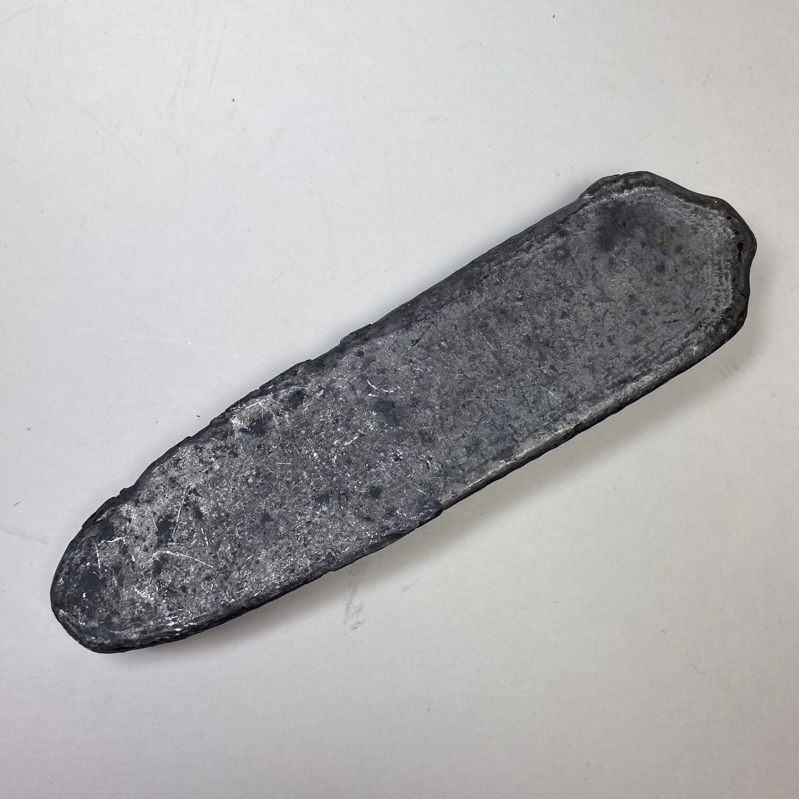 Molded Corn Cob Lead Weight Vintage Fishing Sinker 1.6 Lbs Farmhouse Decor